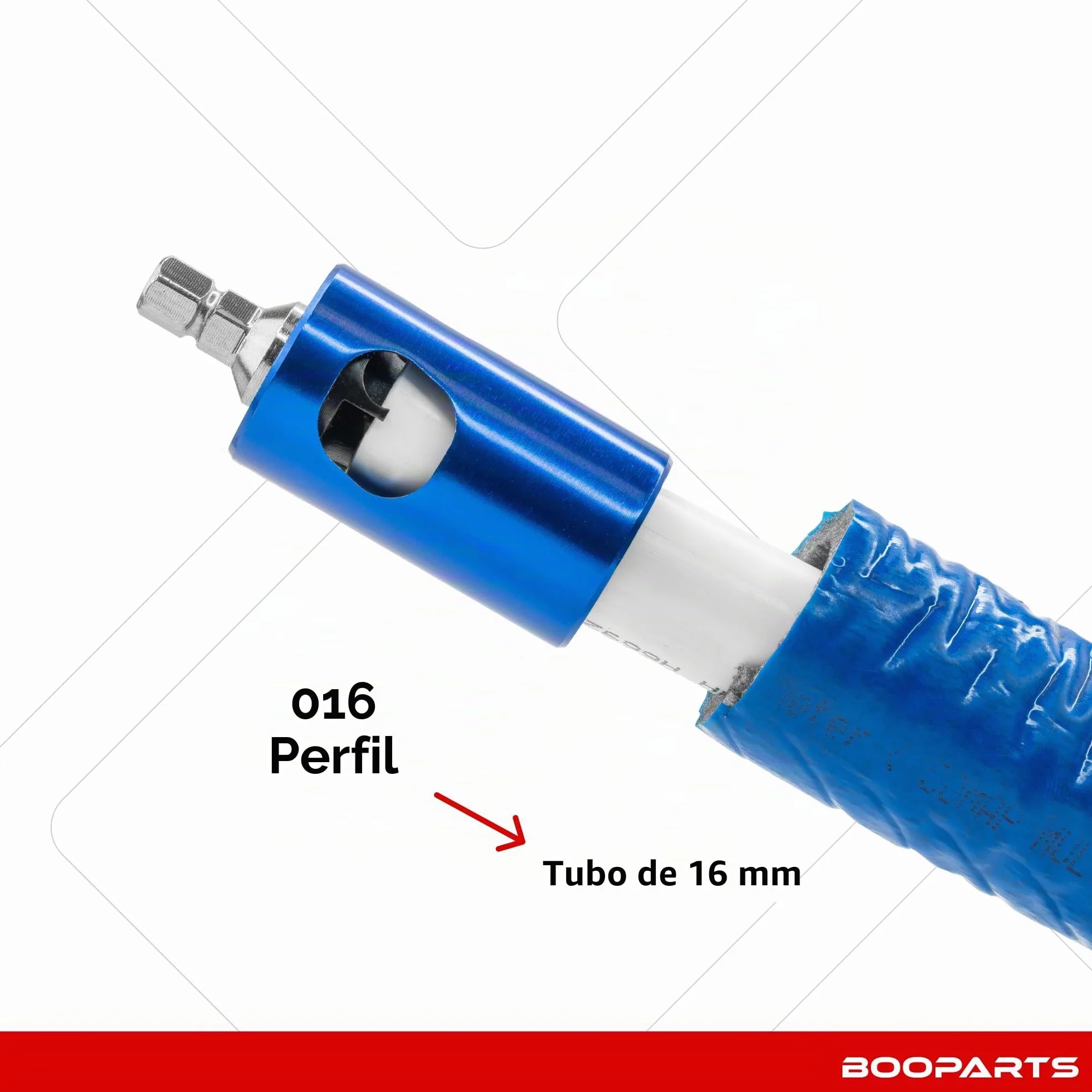 Kit Pro Escariador Abocardador Calibrador Multicapa Ø16-32 mm PEX PER para Taladro Maletín