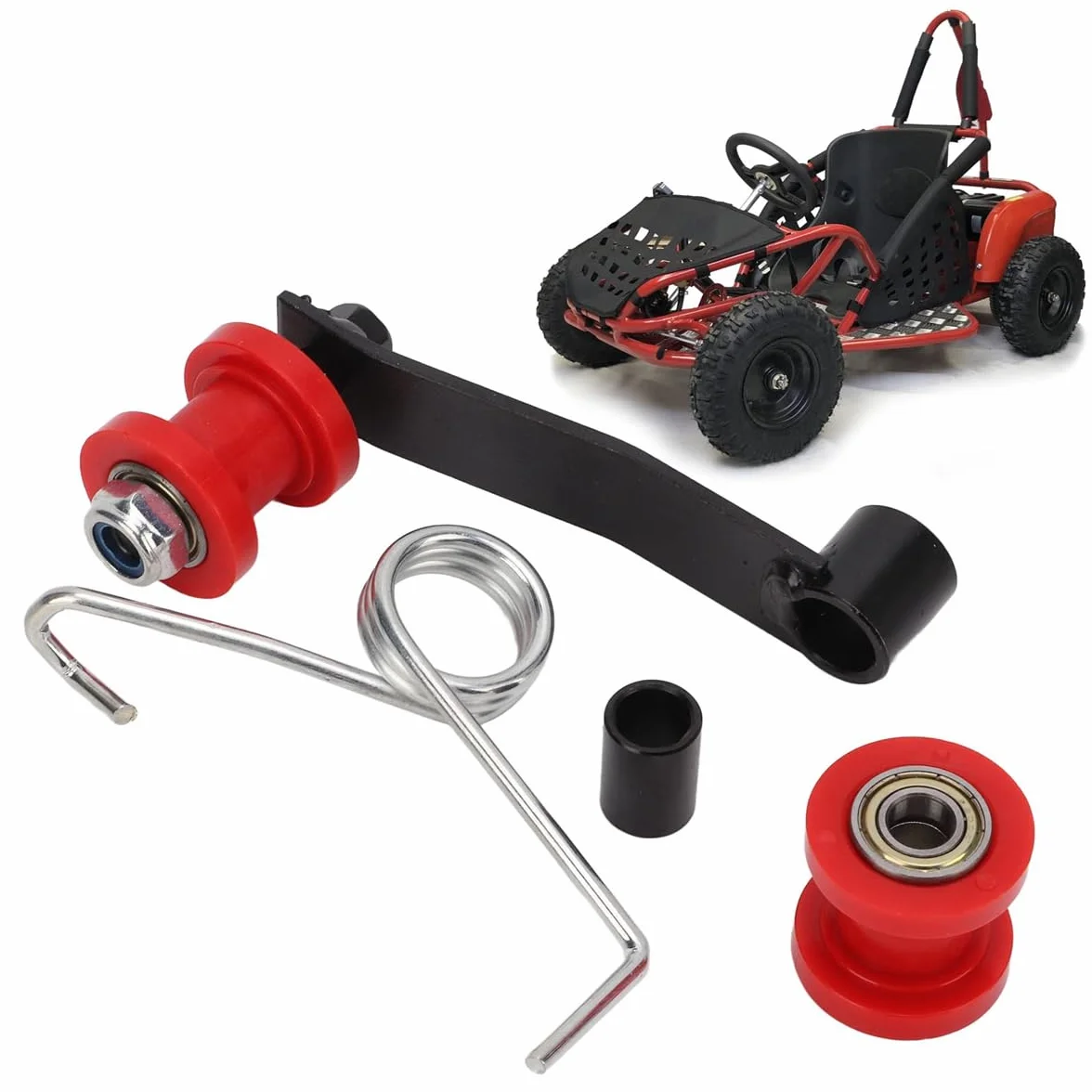 Qury Tensora de Cadena Compatible con ATV Go Kart 110 125 150 200 250