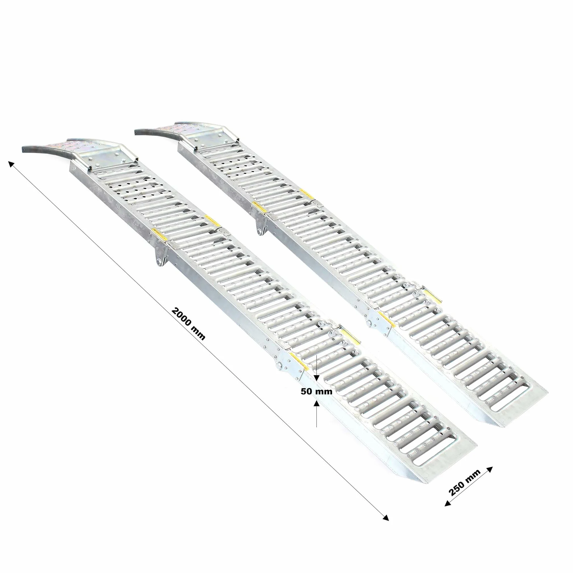 XPOtool Rampas de Acceso 200 cm 800 kg Acero Plegables para ATV Quad Moto