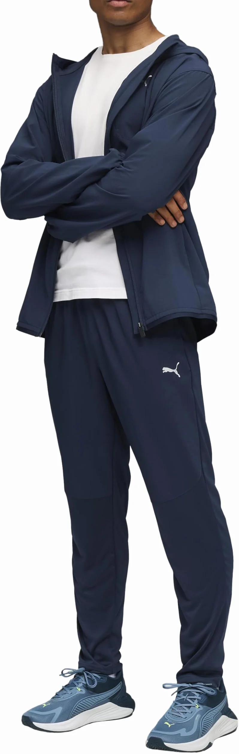 PUMA M Flex Fabric Mix Pant - Pantalones de Punto Unisex Adulto