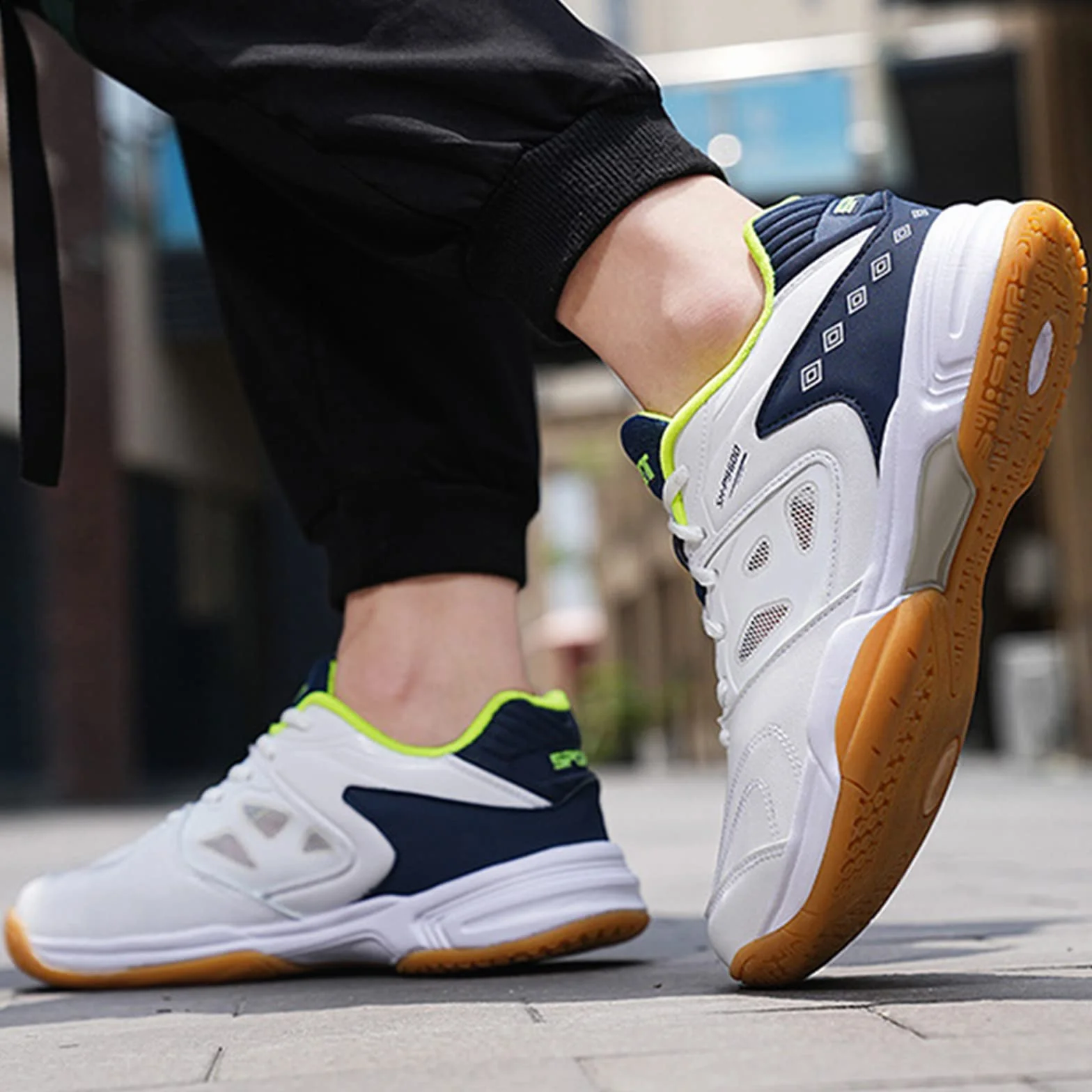 Zapatos de Bádminton para Hombre Transpirables para Tenis Voleibol Squash