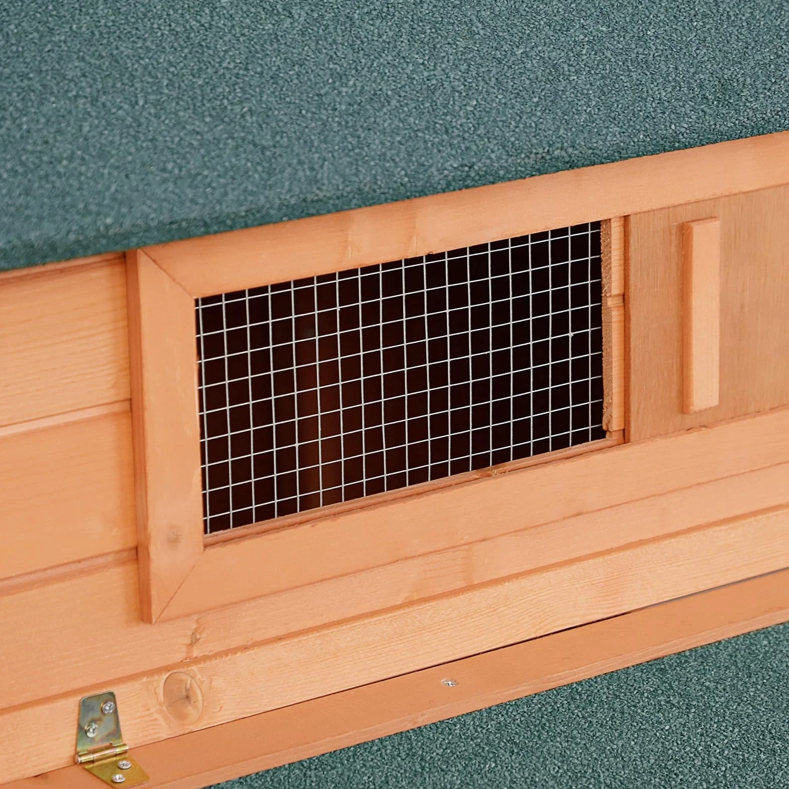 PawHut Gallinero de Madera Grande Exterior 347x160x150 cm para 4-6 Gallinas con 2 Nidos, Corral, Techo Asfáltico