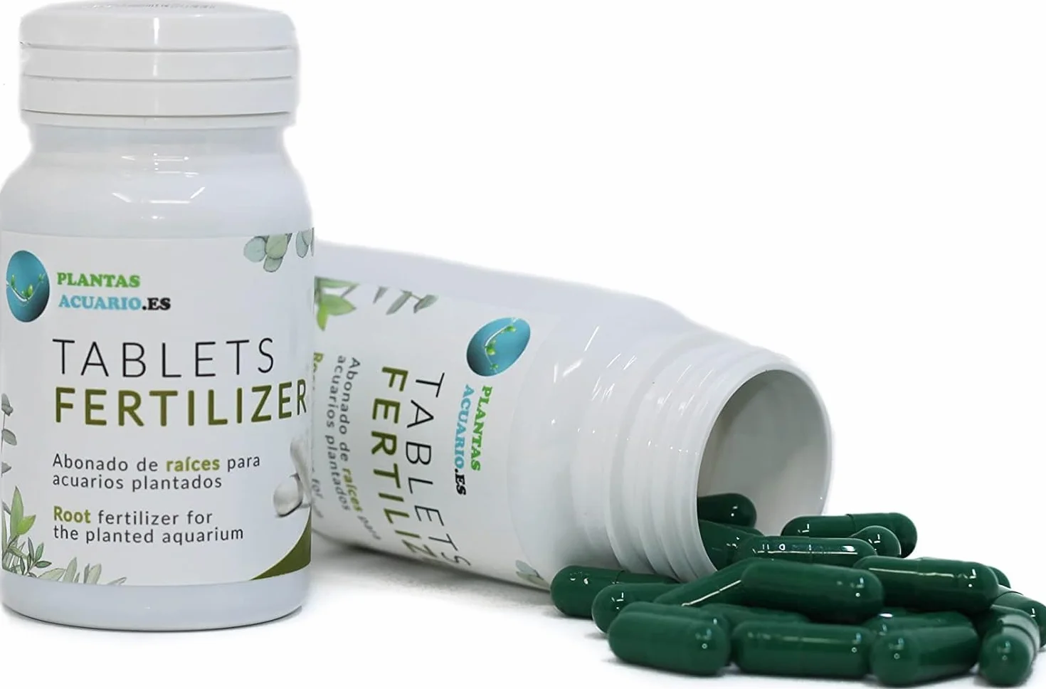 Abono para raíces de plantas en cápsulas, 100 pastillas, para plantas acuáticas y terrestres
