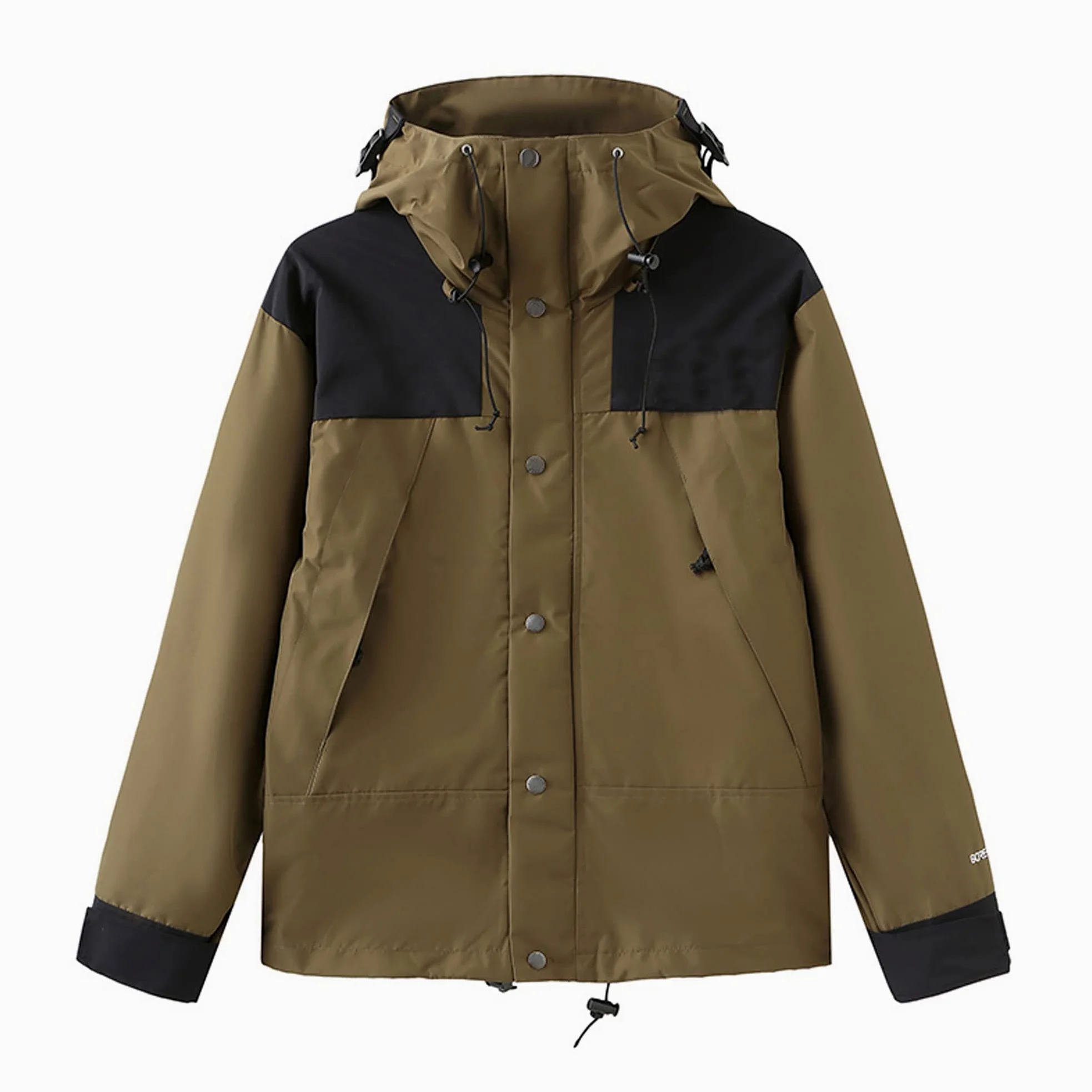 Legou Ropa para hombre, chaquetas de montañismo, al aire libre, para parejas, resistentes al viento, impermeables, Ejercito Verde, XS