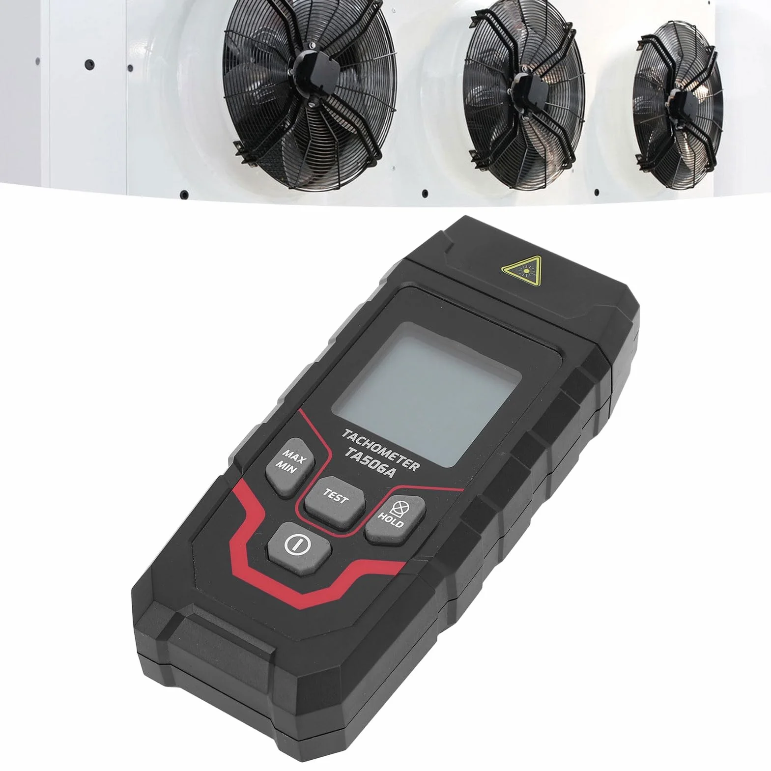 Tacómetro Digital Industrial 5 Dígitos Retroiluminación LED para Engranaje de Bomba de Ventilador de Motor