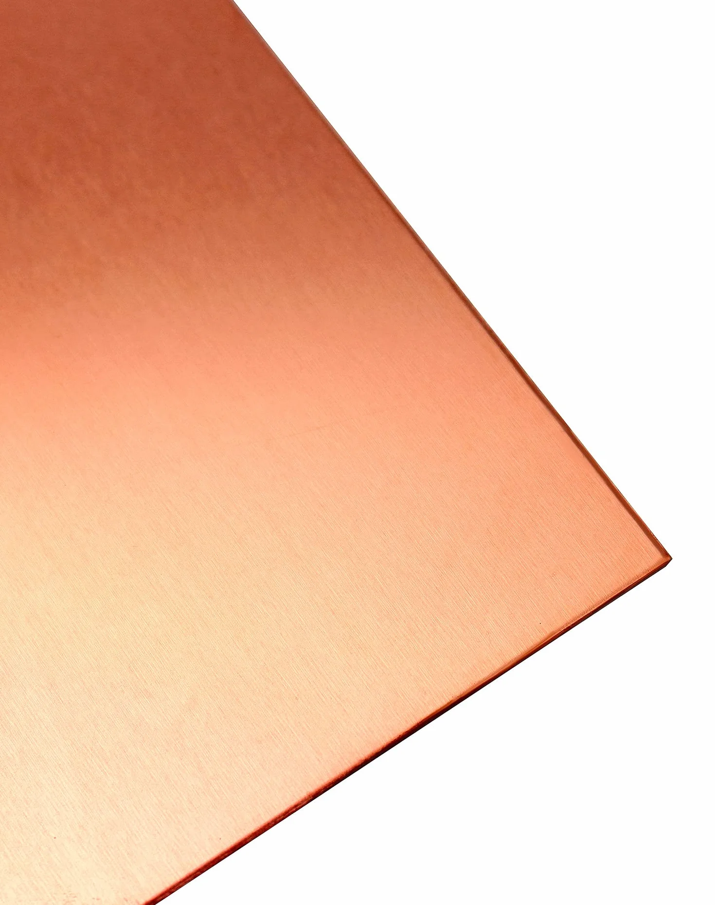 QWORK® Lamina Cobre Puro 99,9% 1mm Espesor 200 mm x 100 mm x 1 mm