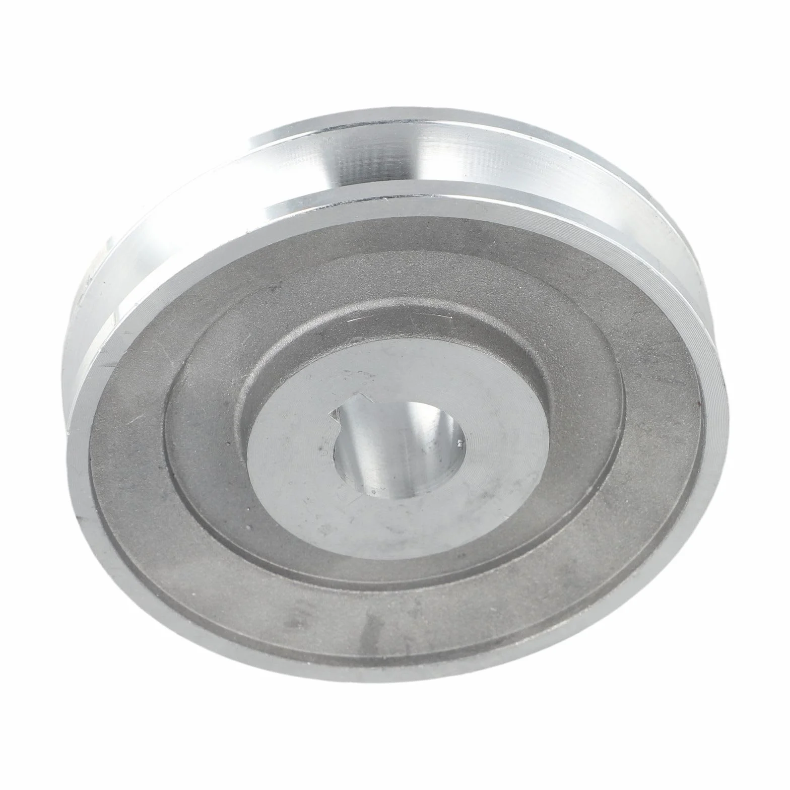 Polea de motor de aluminio tipo A 100 mm 19 mm 24 mm ranura de llave 6 mm 8 mm compatible con compresores