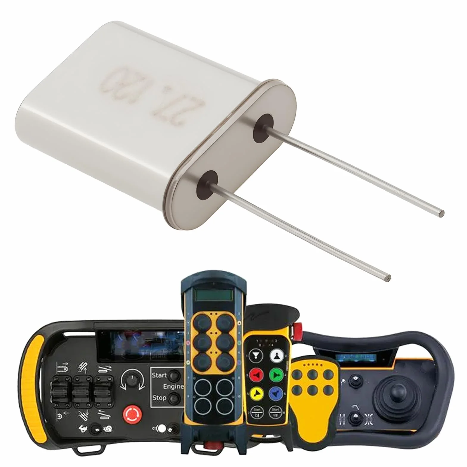 10 Unidades Oscilador de Cristal de Cuarzo 27,120 MHz HC-49/U para Módulo RF
