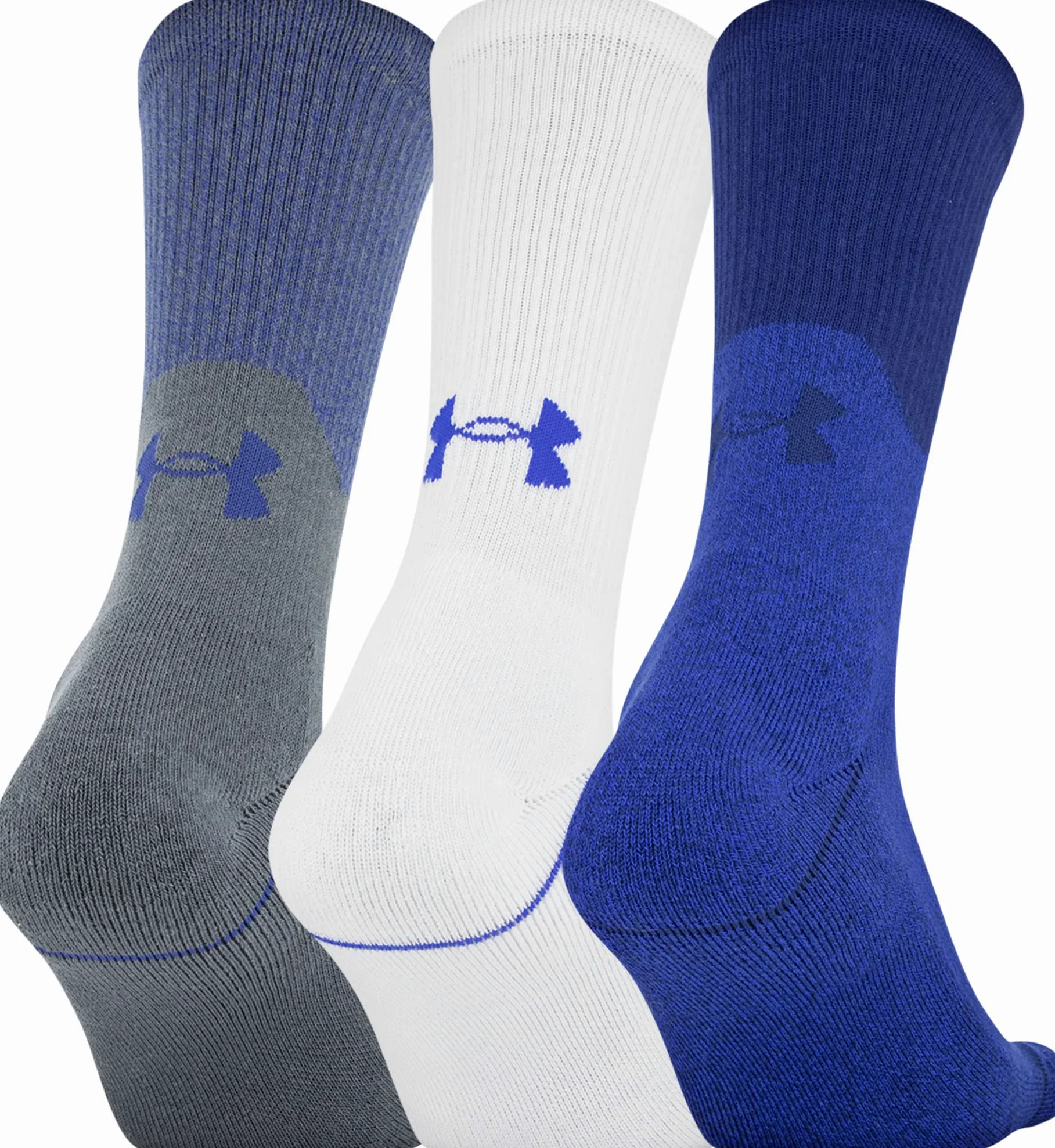 Under Armour Phenom Solid Crew Socks, 3 Pares Calcetines Unisex adulto