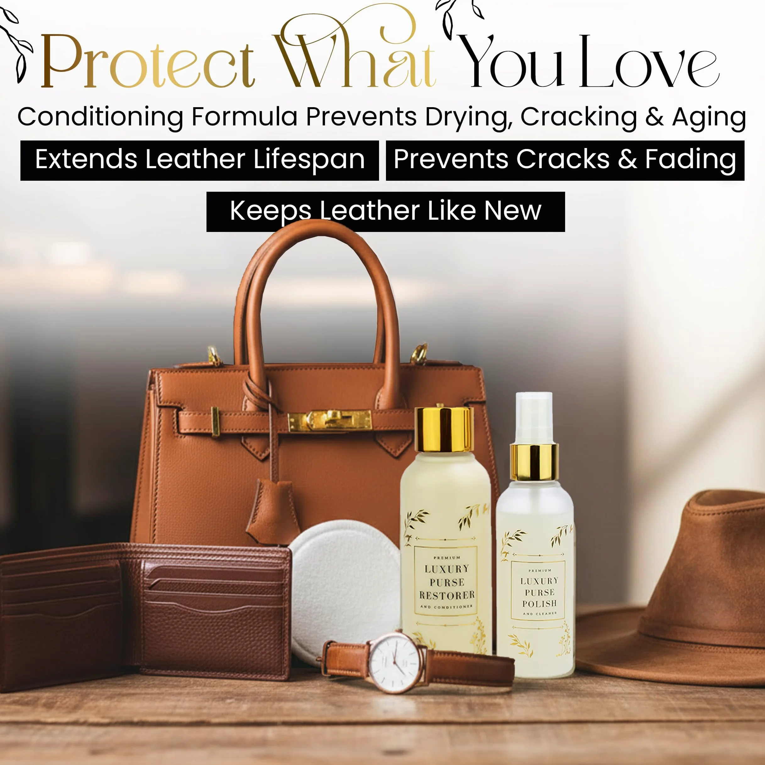 Limpiador y acondicionador de bolsos de cuero para bolsos, bolsos de diseño y bolsos de lujo, limpiador de cuero recomendado para bolsos y acondicionador de cuero para bolsos de mano por Combat