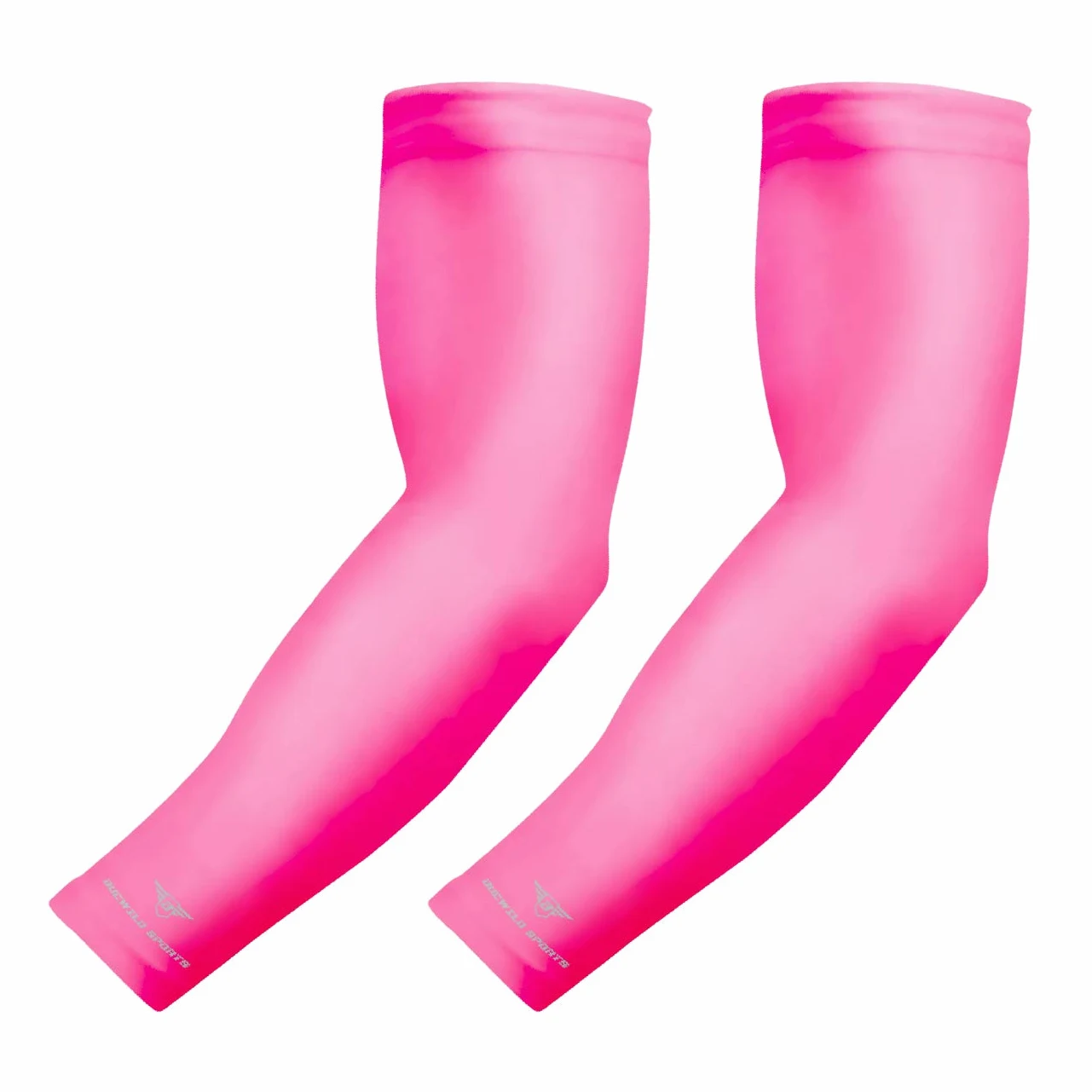 1 par bucwild Protección Solar de refrigeración de deportes Compresión Arm Sleeves – Jóvenes y Adultos tamaños – Béisbol Baloncesto Golf Tenis Running – 8 colores
