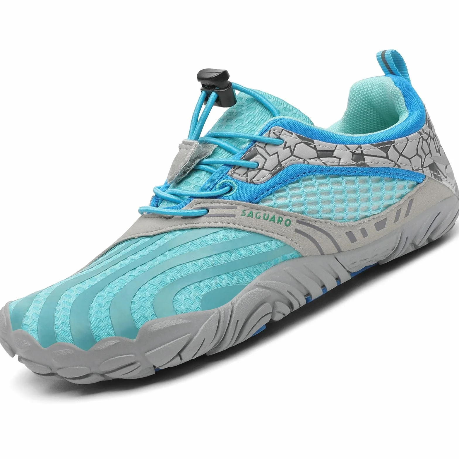 SAGUARO Niños Calzado Descalzos Zapatillas de Trail Transpirables Minimalistas 24-36 EU
