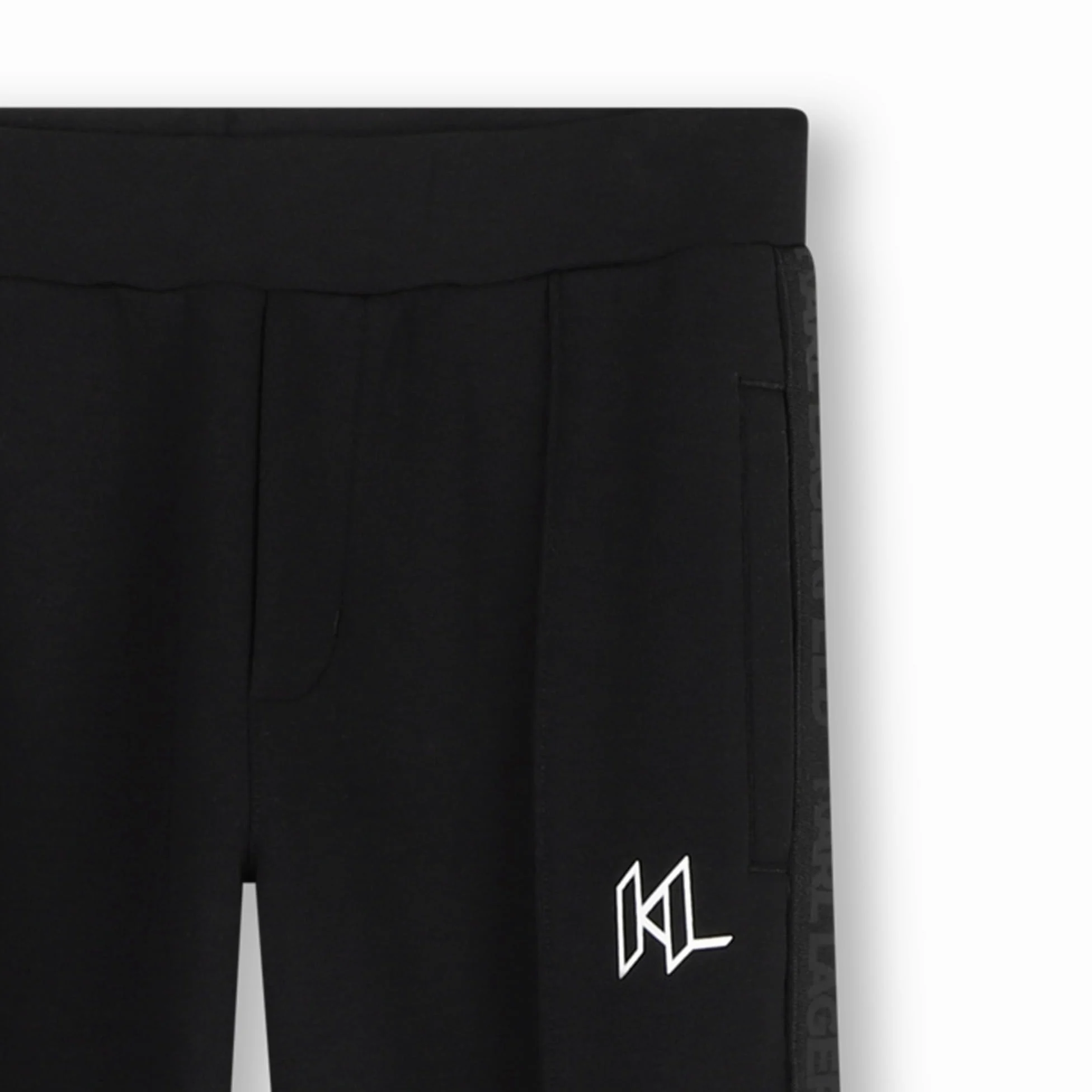 Karl Lagerfeld Pantalones para niño, Negro, 16 años
