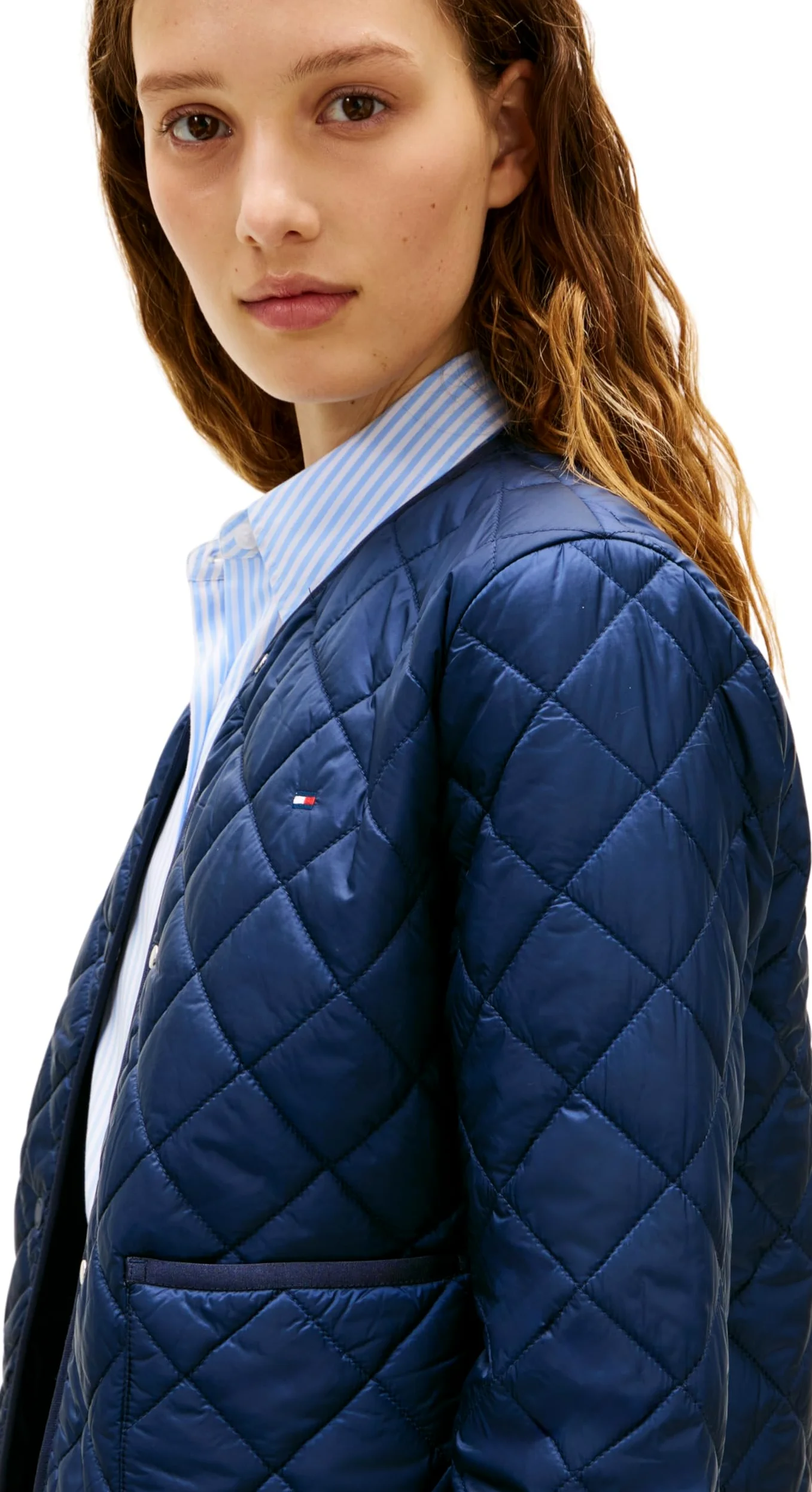 Tommy Hilfiger Lw Padded Reg Quilted Jacket Ww0ww47290 Chaqueta acolchada Mujer (Pack de 1)