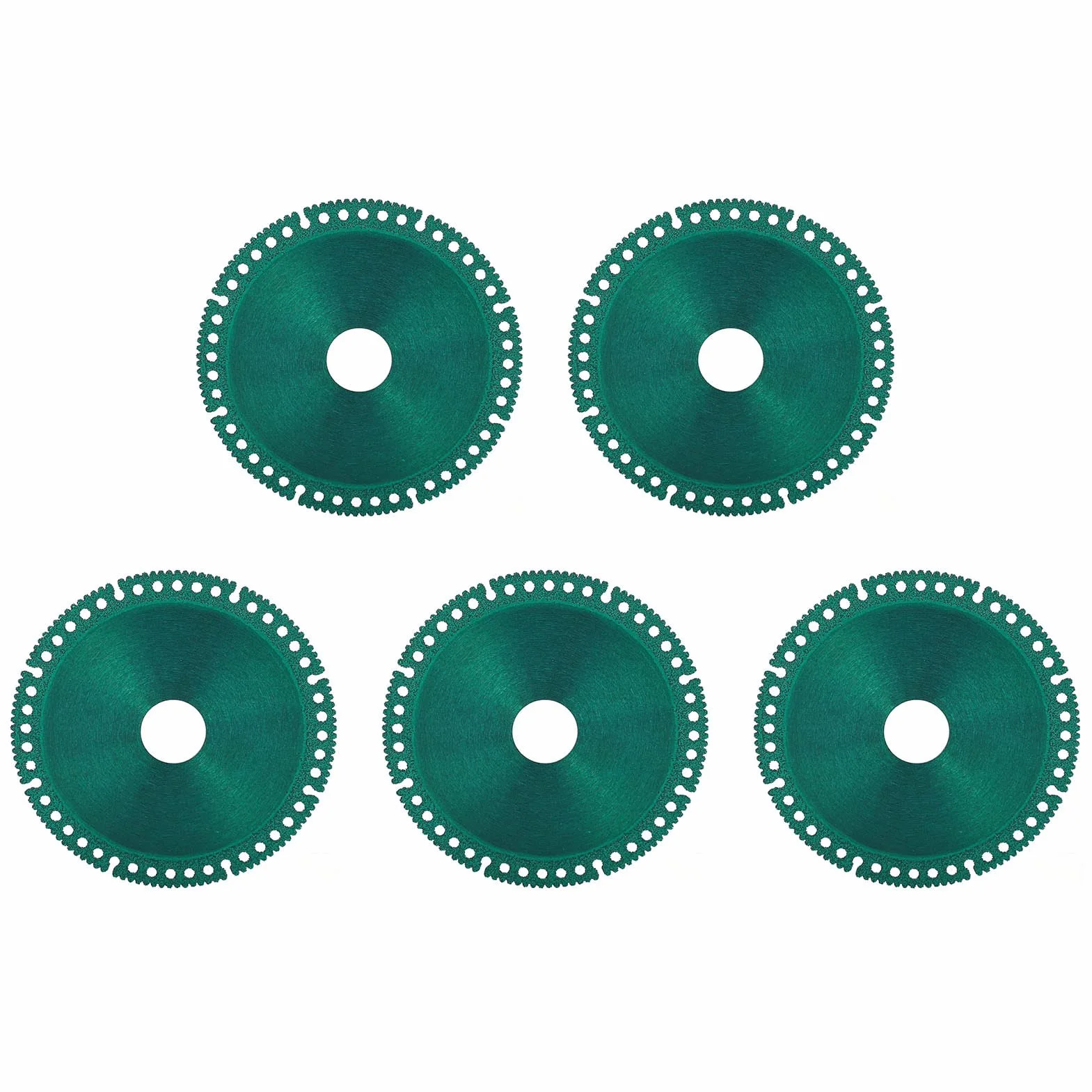 DEWIN Disco Indestructible para Amoladora 100mm 20mm 5 Piezas Mini Hoja de Sierra Circular Corte Multifuncional Metal Madera Plástico