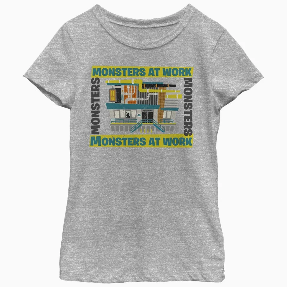 Disney Monsters At Work Building Camiseta Niñas