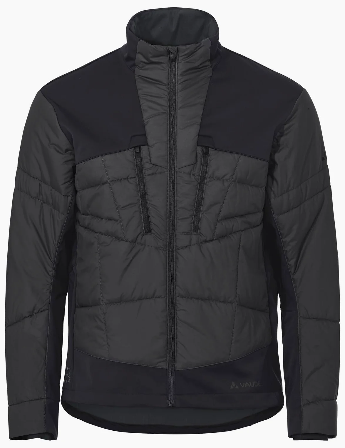 VAUDE Men's Minaki Jacket IV - Chaqueta térmica para bicicleta de montaña para hombre, con protección contra salpicaduras impermeable en la espalda baja