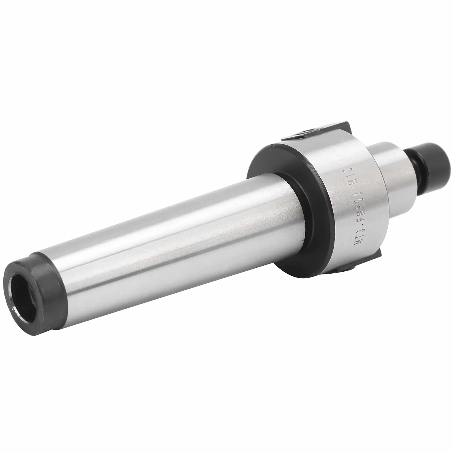 Portaherramientas para fresadora MT3 FMB22 M12 barra fresado CNC acero carbono cono 1:19,922 rosca M12