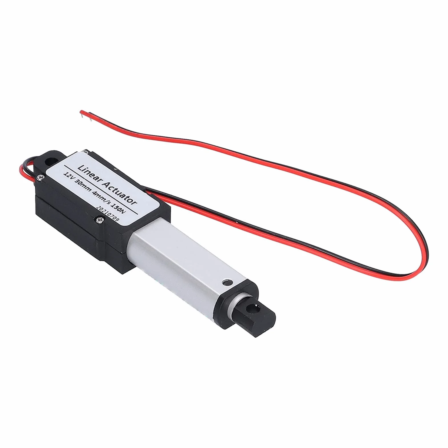 Actuador Lineal Eléctrico DC 12V 30mm 150N 4mm/s Impermeable