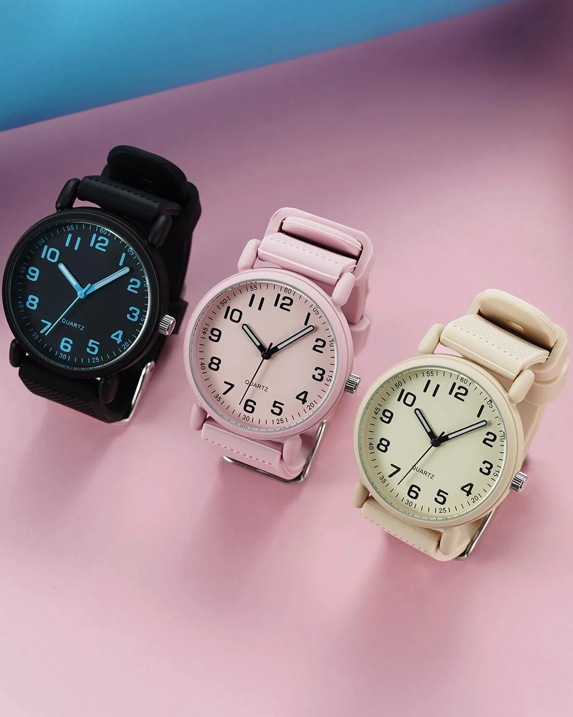CIVO Reloj Mujer Analogico Minimalistas: Impermeable Goma Casual Cuarzo - Deportivo Moda Clasico Regalo Relojes Pulsera Mujer