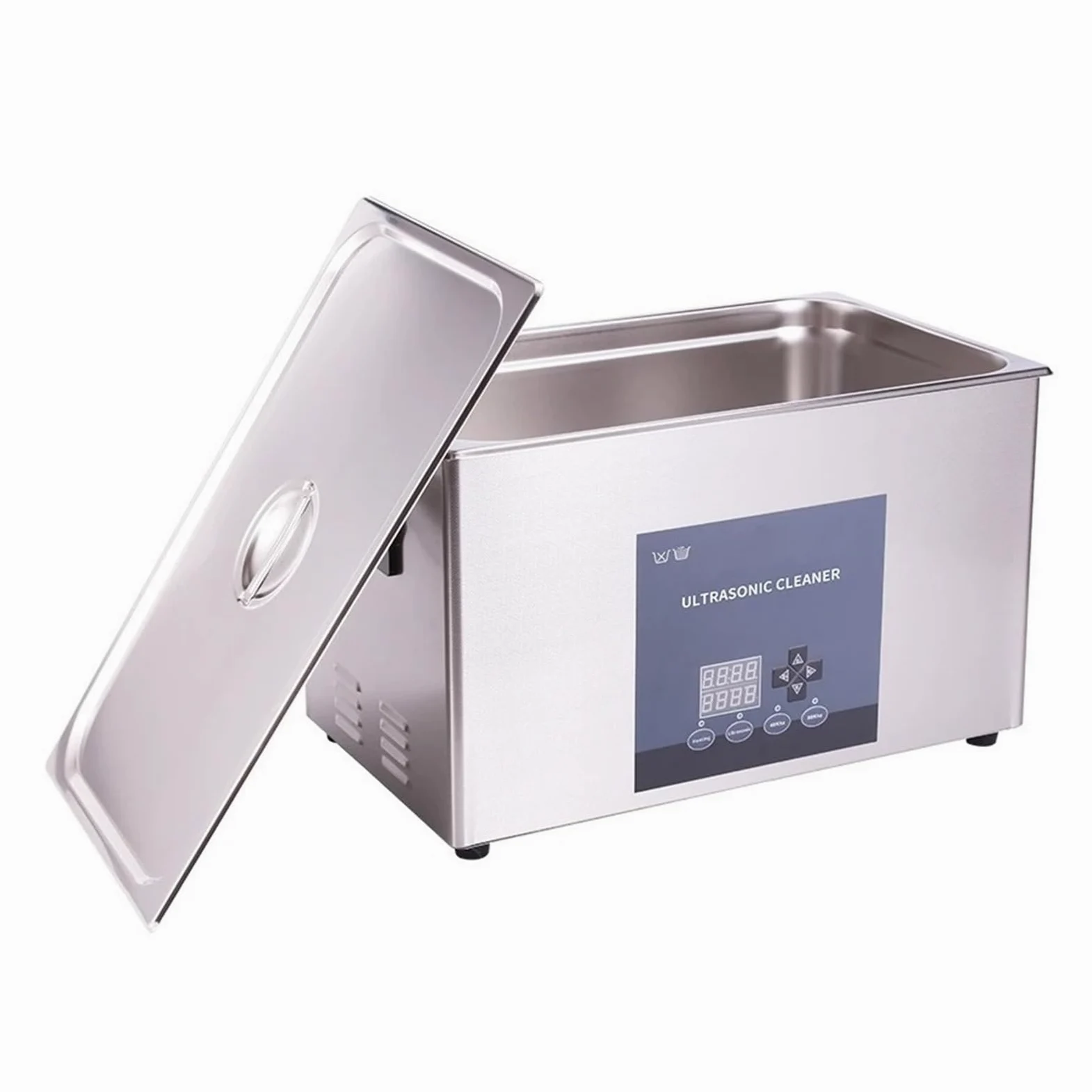 MáQuina Limpiadora UltrasóNica Máquina Limpiadora Ultrasónica Industrial De Doble Frecuencia De 22L For Uso En Laboratorio, Piezas De Precisión, Placa Base, Lavado por Ultrasonidos(40kHz 80kHz)