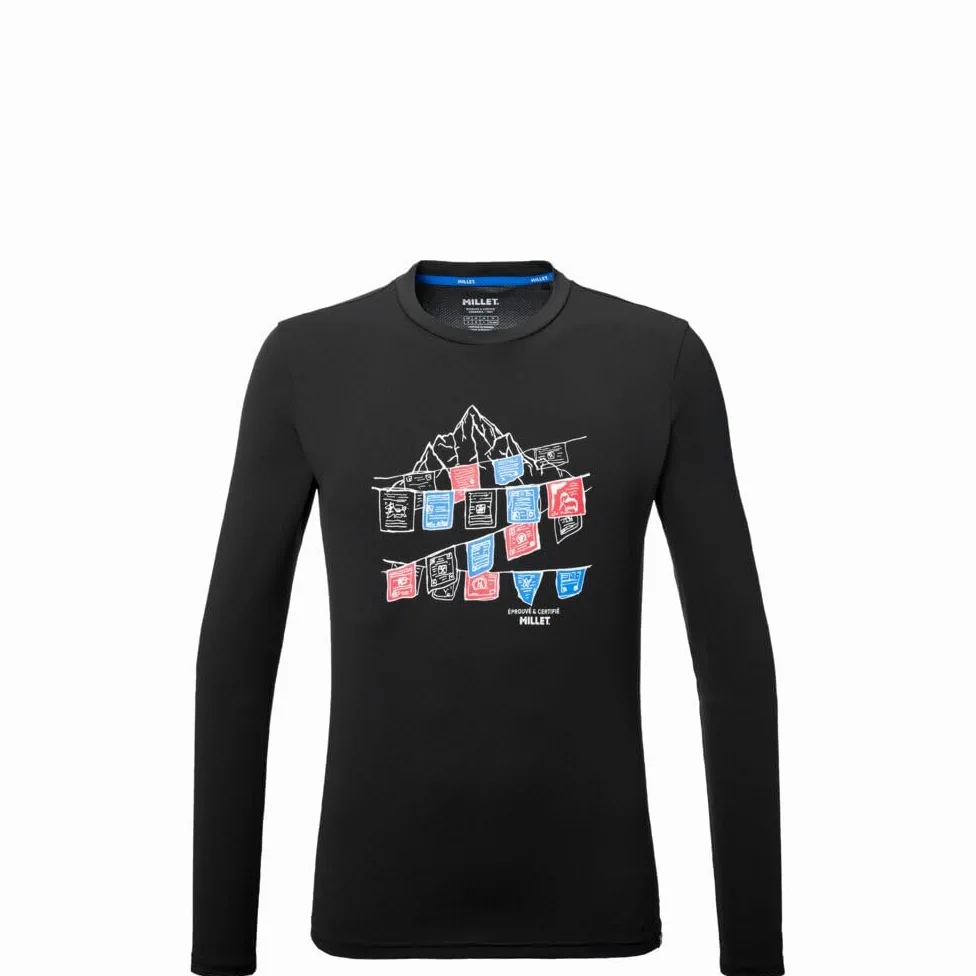 Millet Seneca TS LS UV M Camiseta para Senderismo Hombre