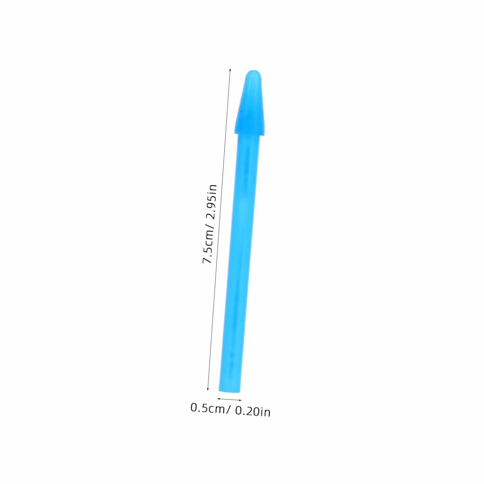 Garneck Tubo Plana de Muestras Tapa para Almacenamiento Varillas Microcentrífuga Plástico 1.5 Ml 100 Piezas Laboratorio