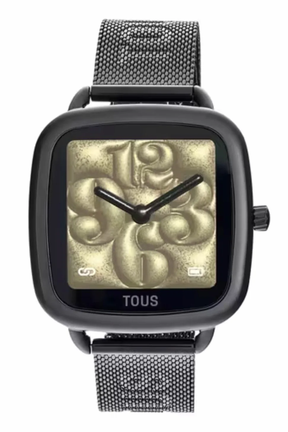 Tous Reloj Smartwatch 300358084 D-Connect Negro, Clásico