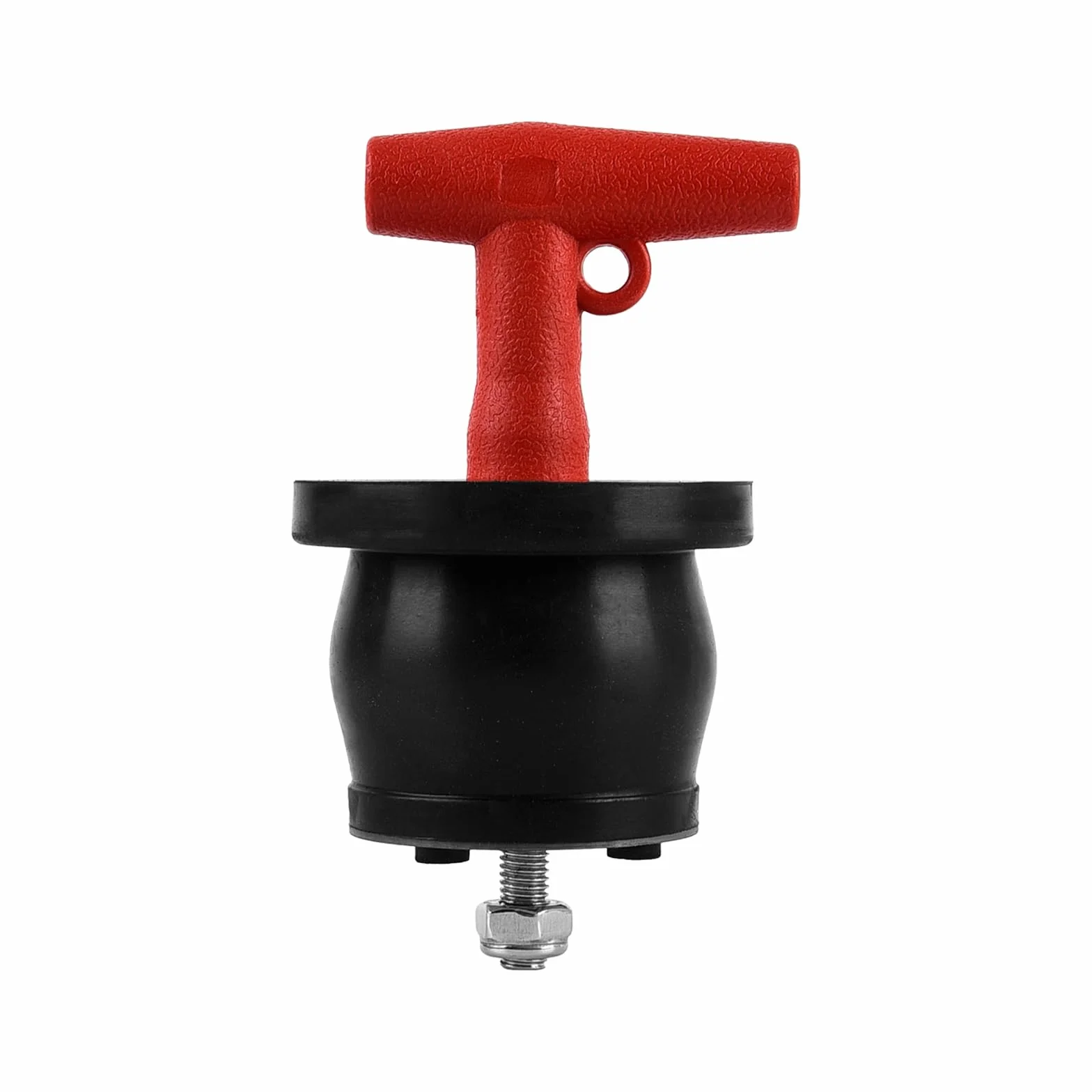 Tapones para scupper 45-55 mm, enchufe de drenaje de goma de expansión con mango en T y tornillo