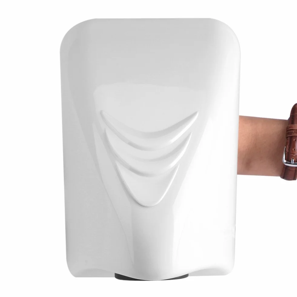 Secadora de Manos Eléctrica con Sensor Automático 600W Montaje en Pared para Hotel Centro Comercial