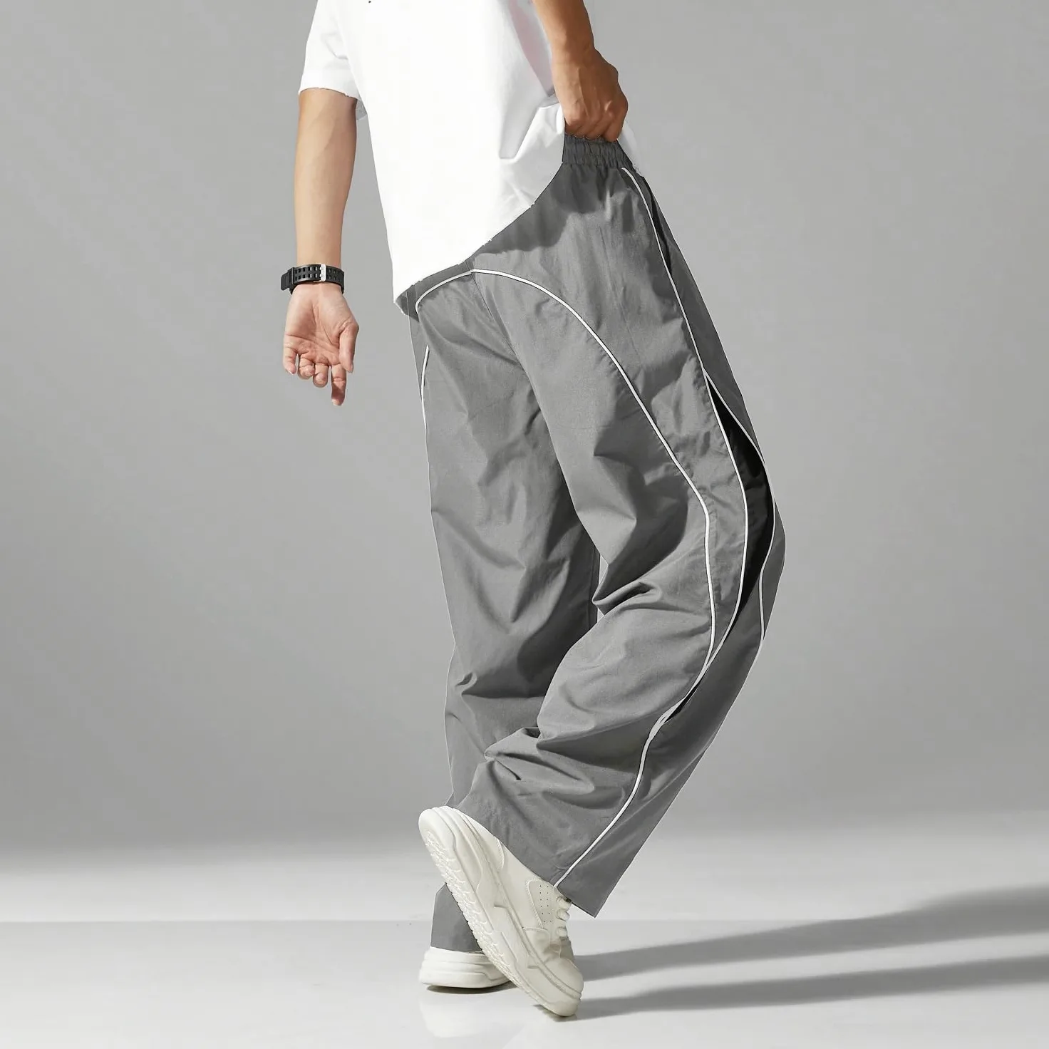 Lymio TP-79-82 - Pantalones deportivos para hombre con aspecto elegante