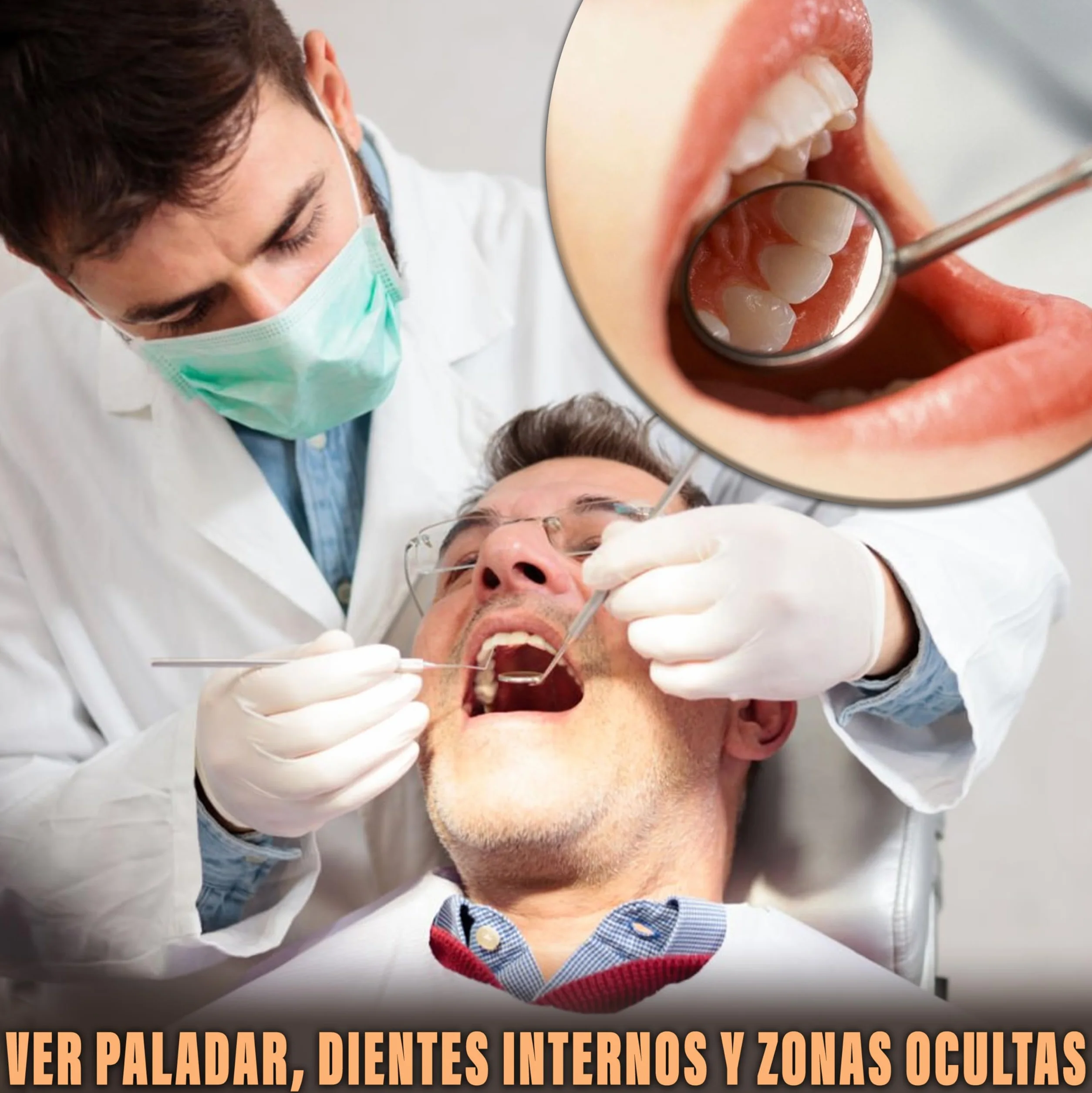 Espejo Dental con Mango Instrumentos dentales ARSUK