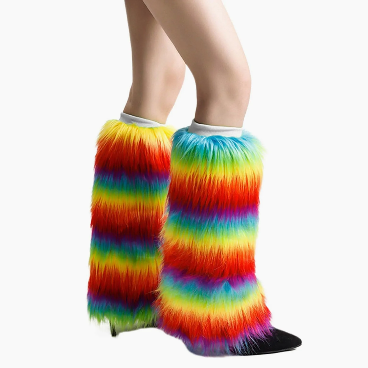 10 pares de calcetines de felpa suave, transpirables, calentadores de piernas con aislamiento térmico para el hogar, viajes, clima frío, acolchados, antideslizantes