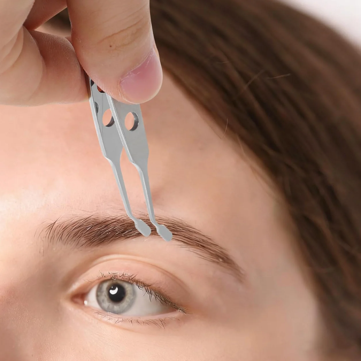 OSALADI Pinzas De Masaje De Párpado De Acero Inoxidable Profesional Herramientas Para Ojos Secos