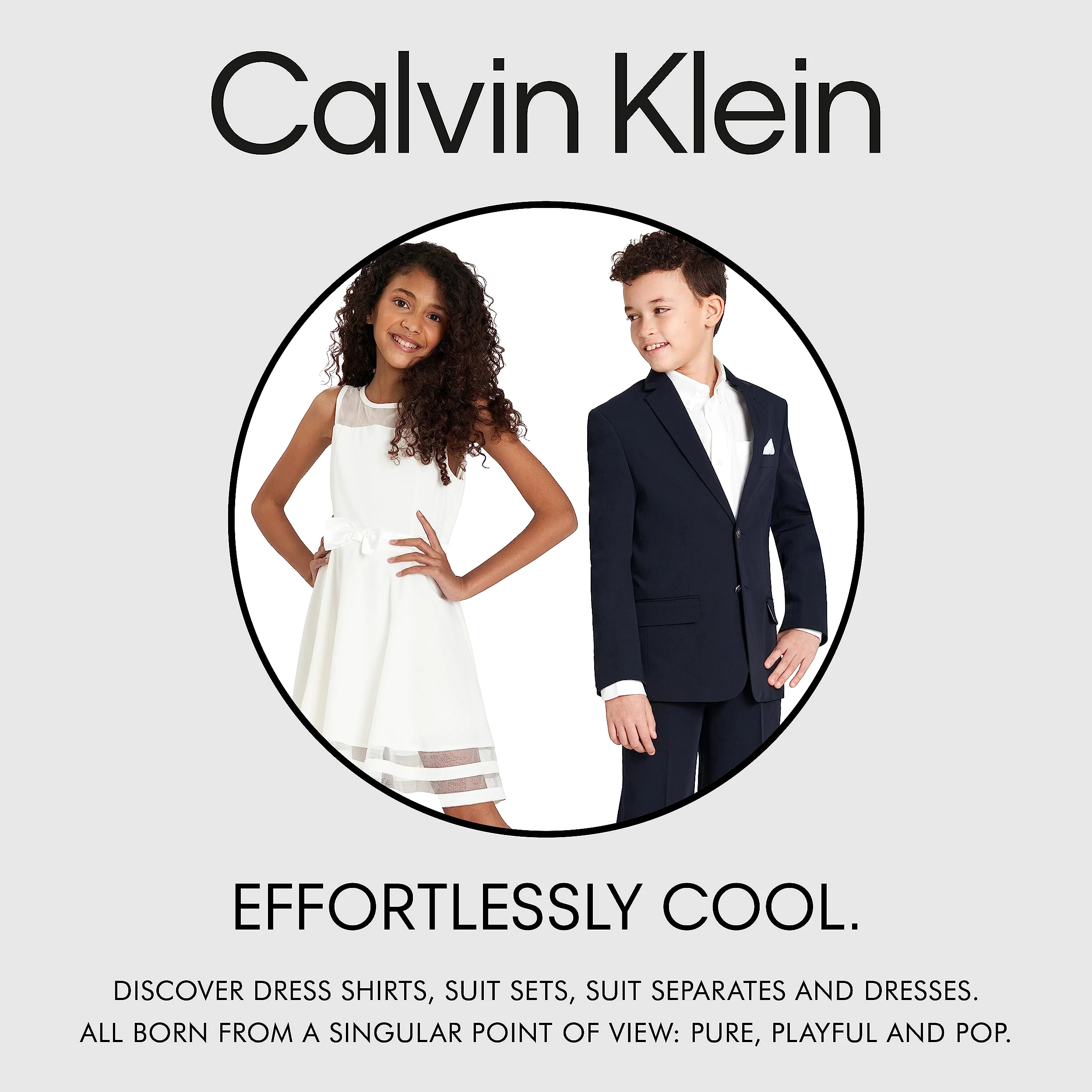 Calvin Klein Chaqueta de Traje de Negocios para Niños