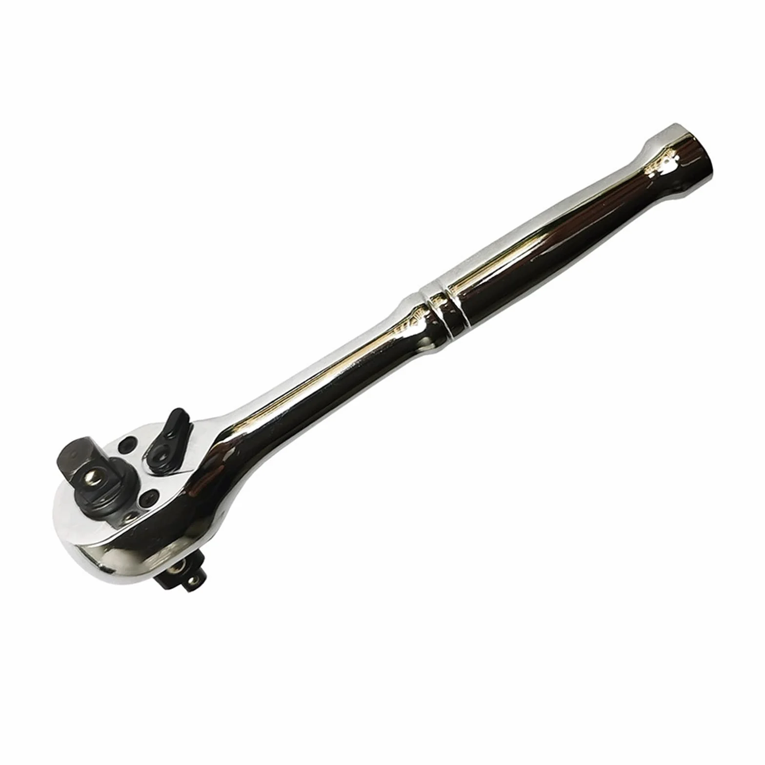 Llave de trinquete 1/2 3/8 1/4 pulgadas, acero al carbono, 72 dientes, reversible