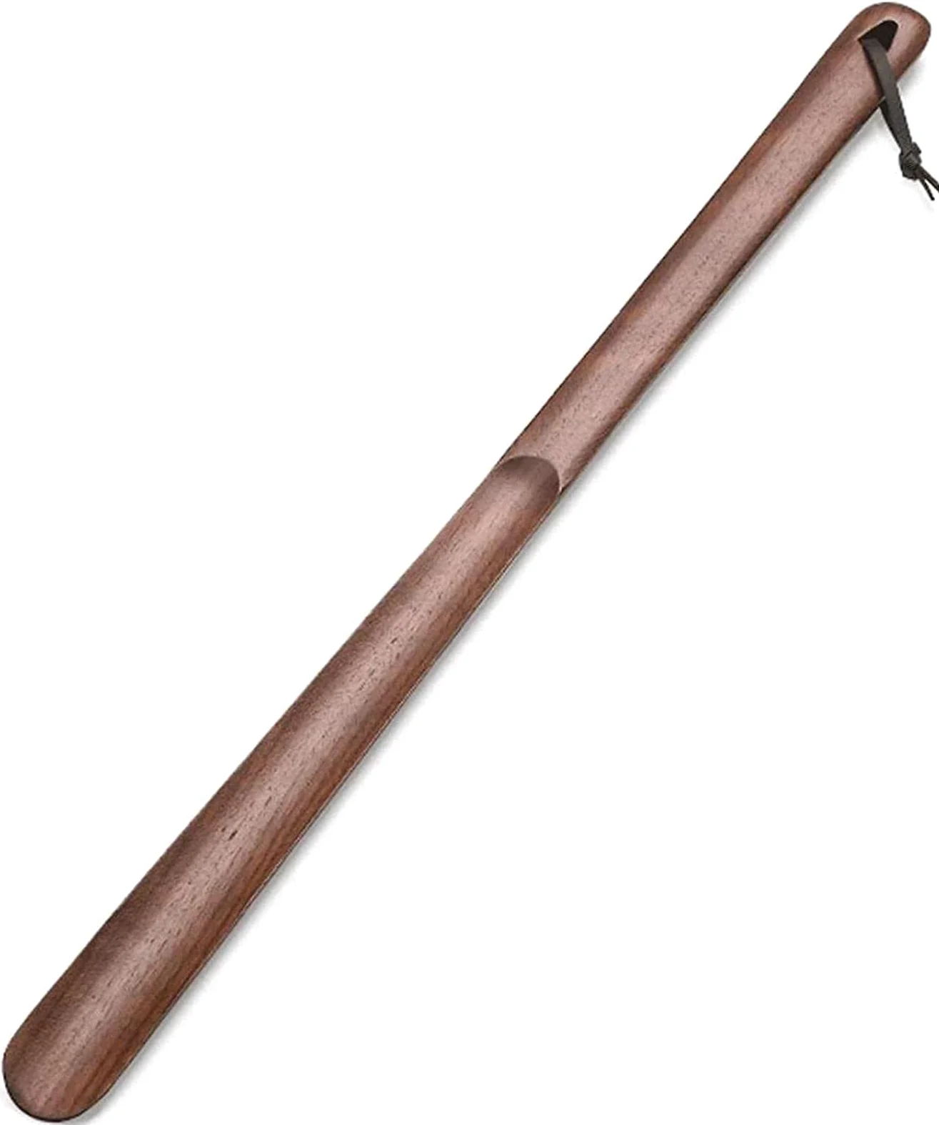 Calzador de Metal, Calzador Largo, Mango Largo, Forma Delgada, Calzador de Madera, Herramienta de Ayuda para reparación de Zapatos