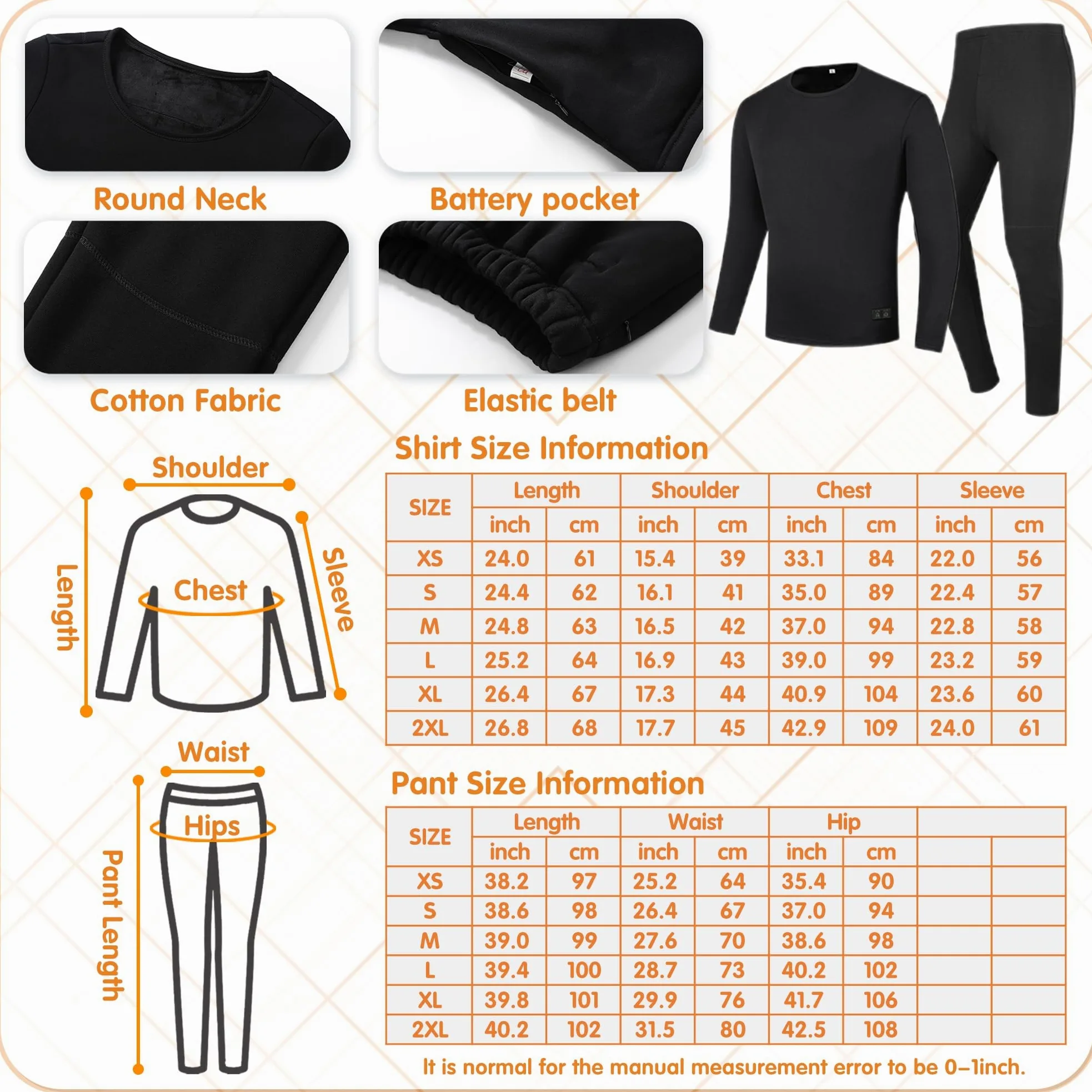 Camisas De Calefacción para Hombres 16 Zonas De Camisa Térmica con Control De Temperatura Independiente para La Caza, Esquí
