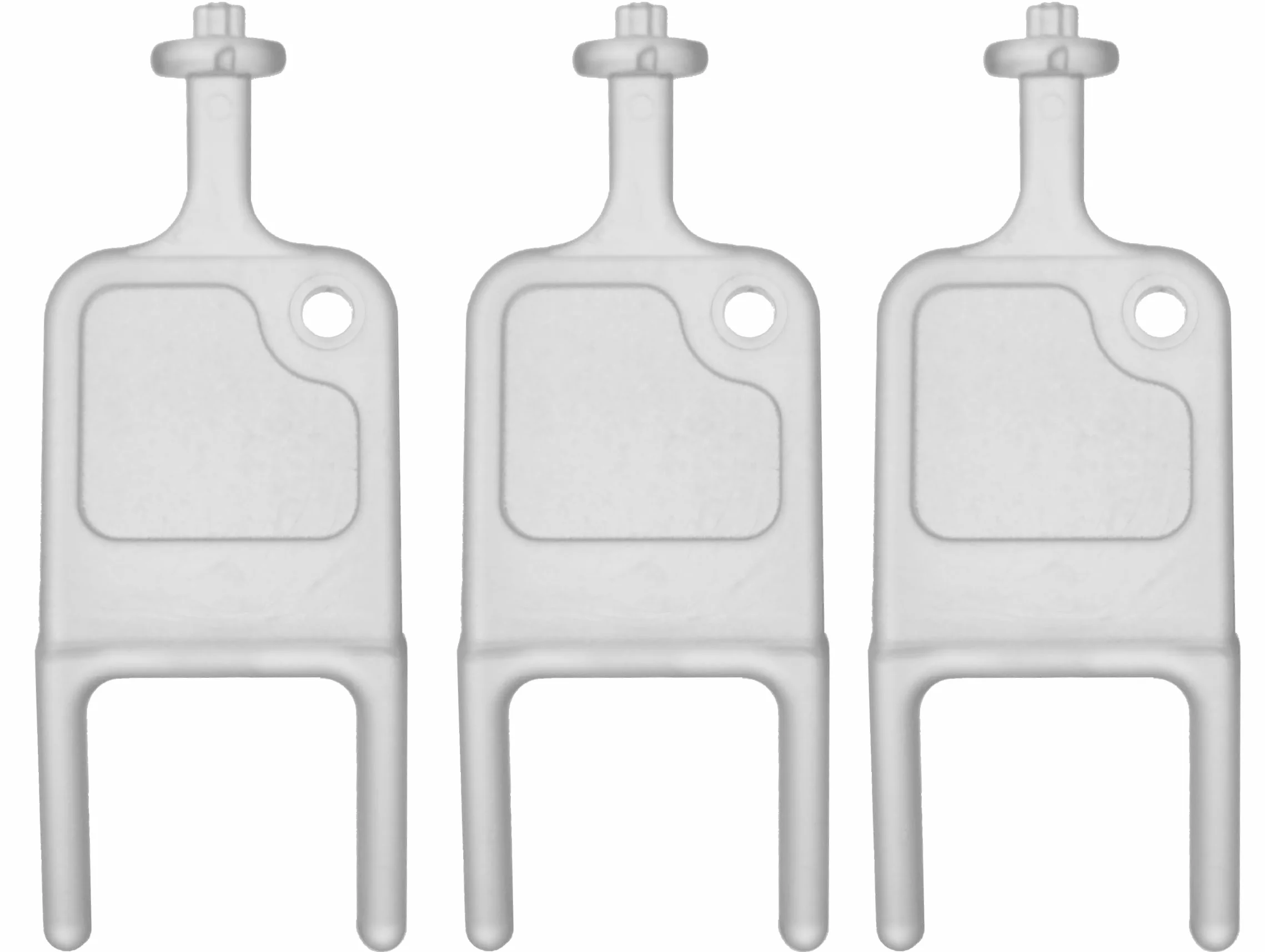 Llave de repuesto Jofel C Fold para dispensadores de papel higiénico y toallas de mano, paquete de 3