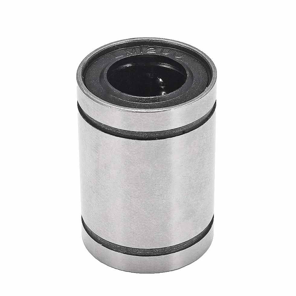 Bujes de rodamiento de bolas lineales LM12UU sellados de goma 12 mm diámetro interior
