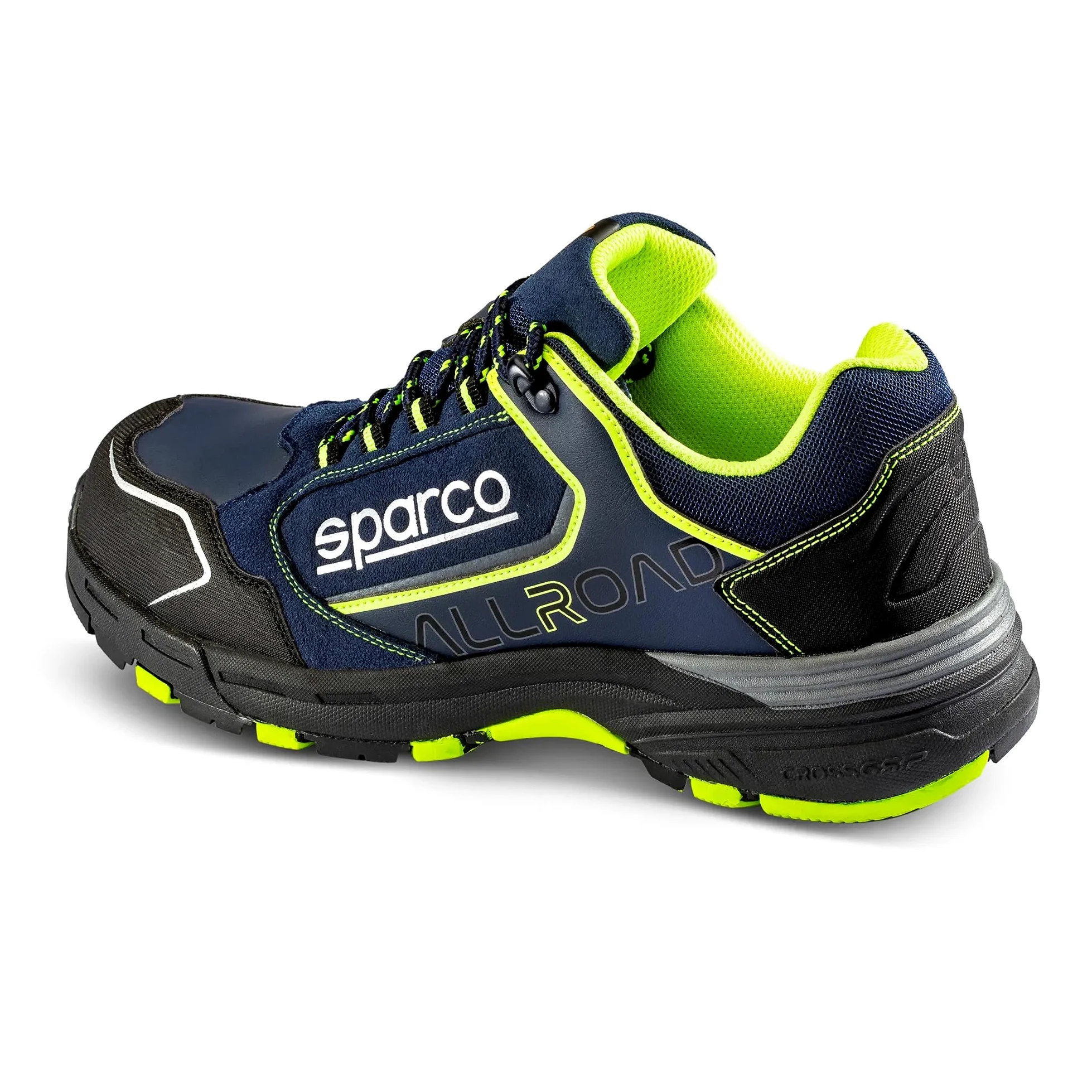 Sparco 0752844BMGF, Allroad S3 SRC, Zapatos de Seguridad de Trabajo, Turquesa, 44 EU Unisex Adulto, Multicolor
