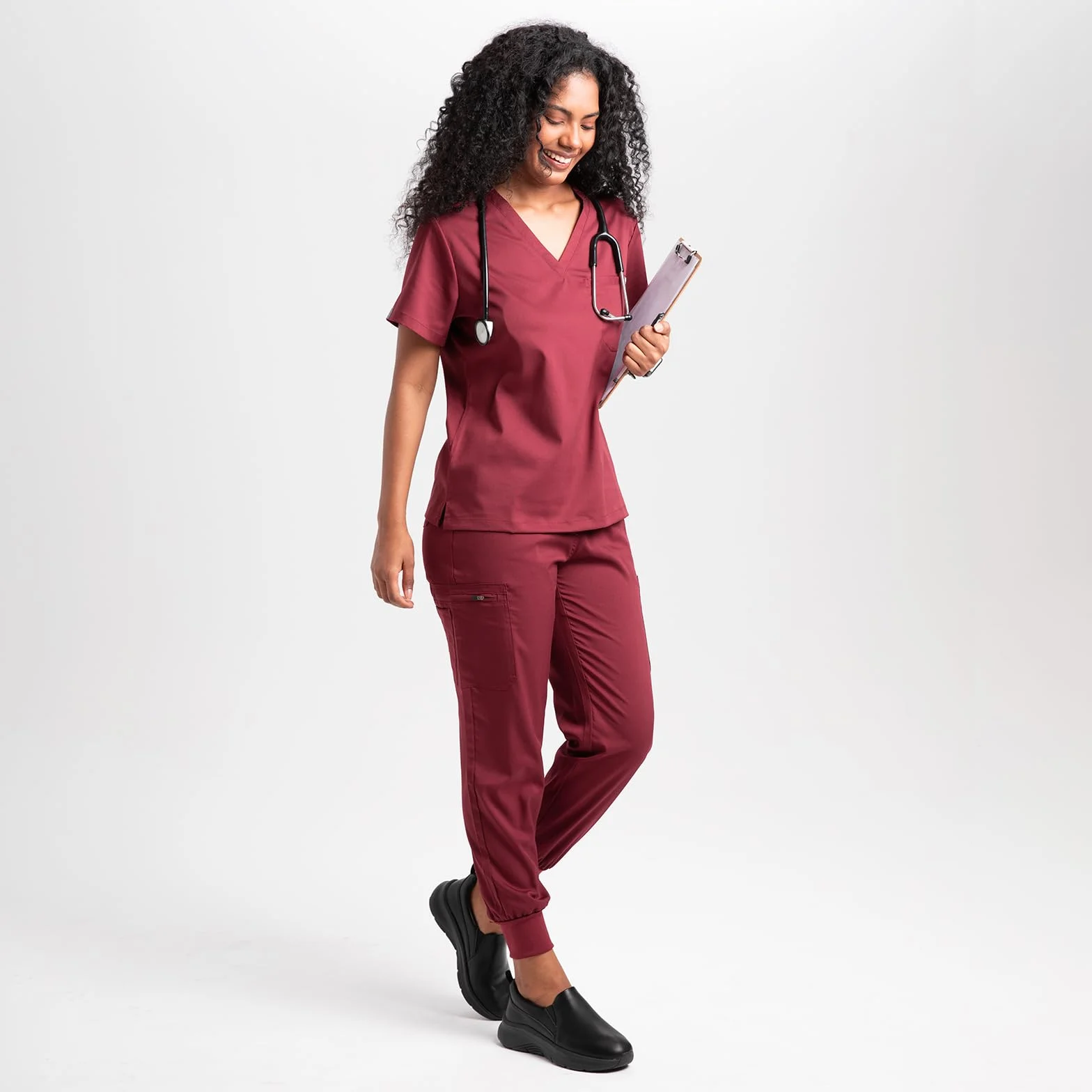 Hawkwell Zapatos de Enfermería Cómodos para Mujer con Soporte para el Arco, Antideslizantes y Livianos