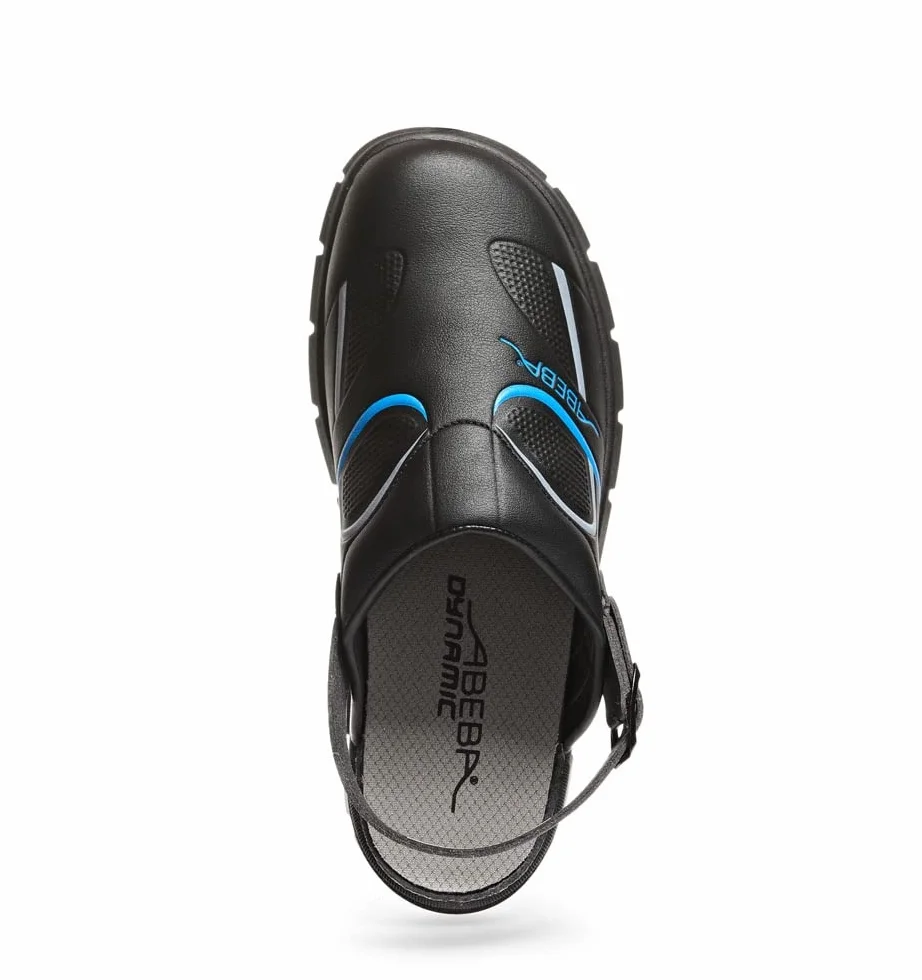 Abeba 37331-42 Talla 42 "dinámico alicates de precisión para Trabajo-Expertos en-Zueco de Trabajo Zapatos - Negro/Azul
