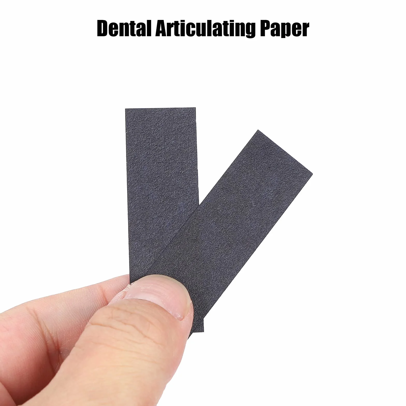 Papel De Articulación Dental 300 PCS Azul Restauración Dental Suministros Cuidado Oral Accesorio Dentista Con Dispensador De Plástico