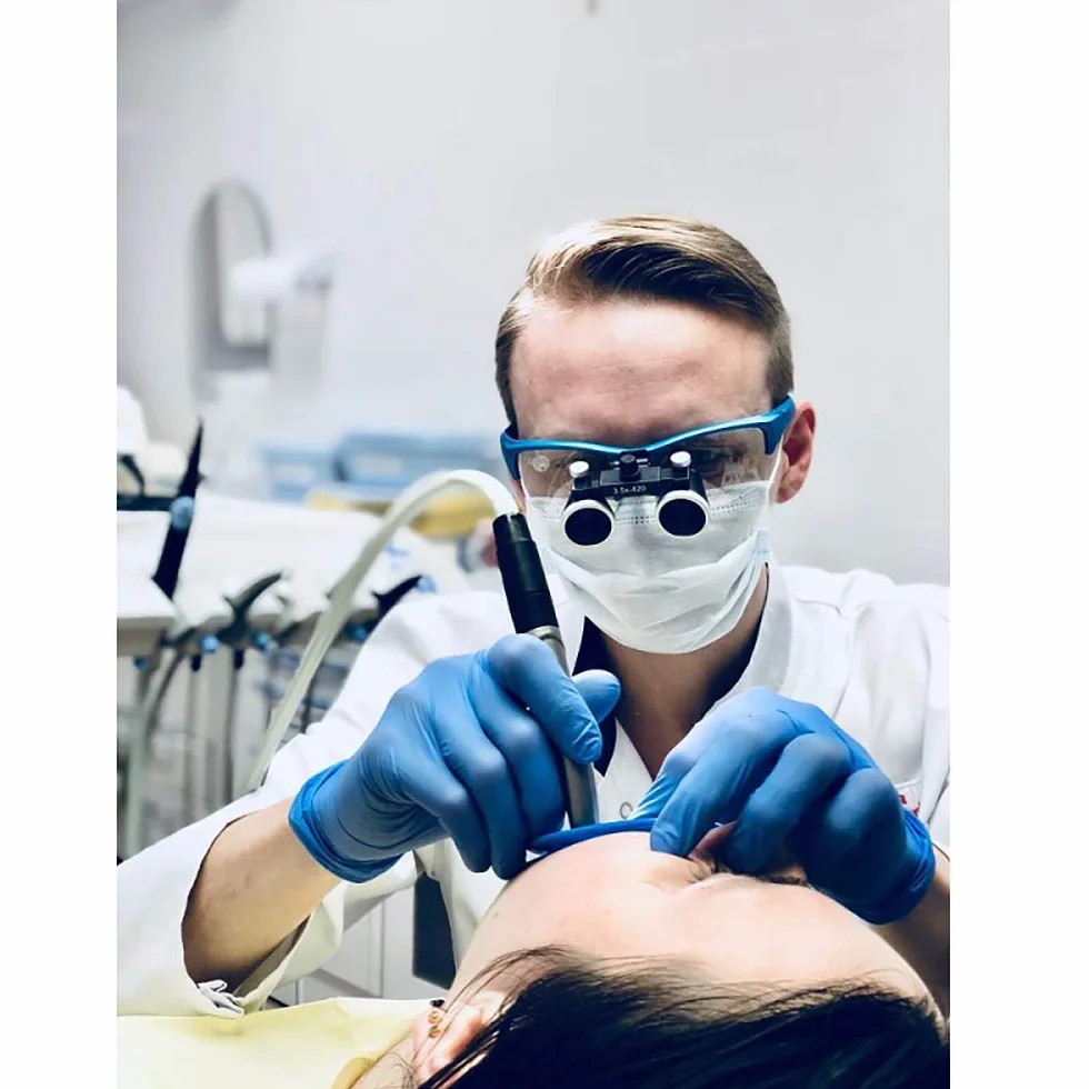 Lupas Binoculares Quirúrgicas Odontología Lupas Dentales Gafas De Protección Médica