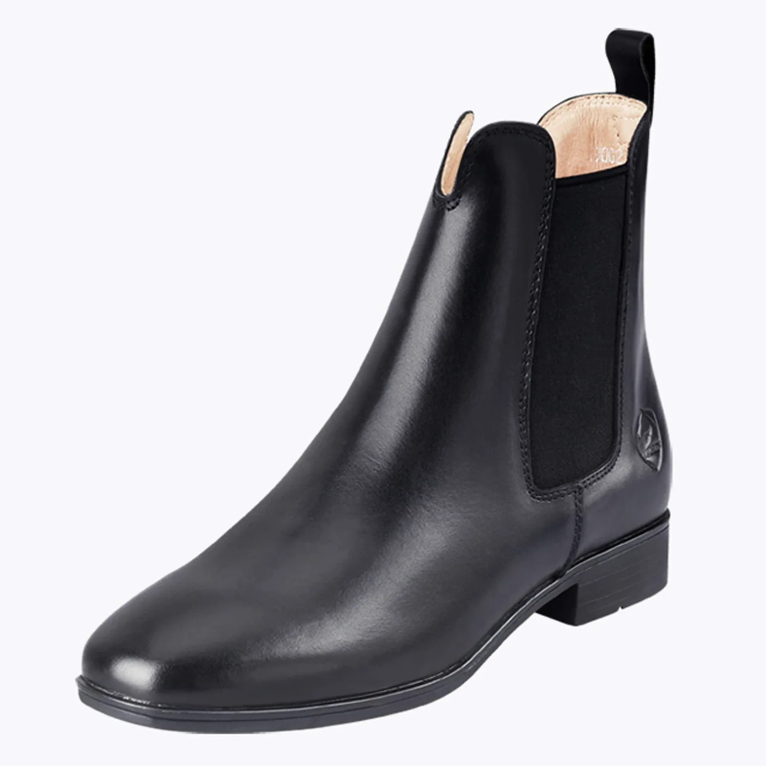 LEBEE Botas de equitacion Botas de Montar Botines ecuestres Cuero Impermeable Equipo Ecuestre,Black-40