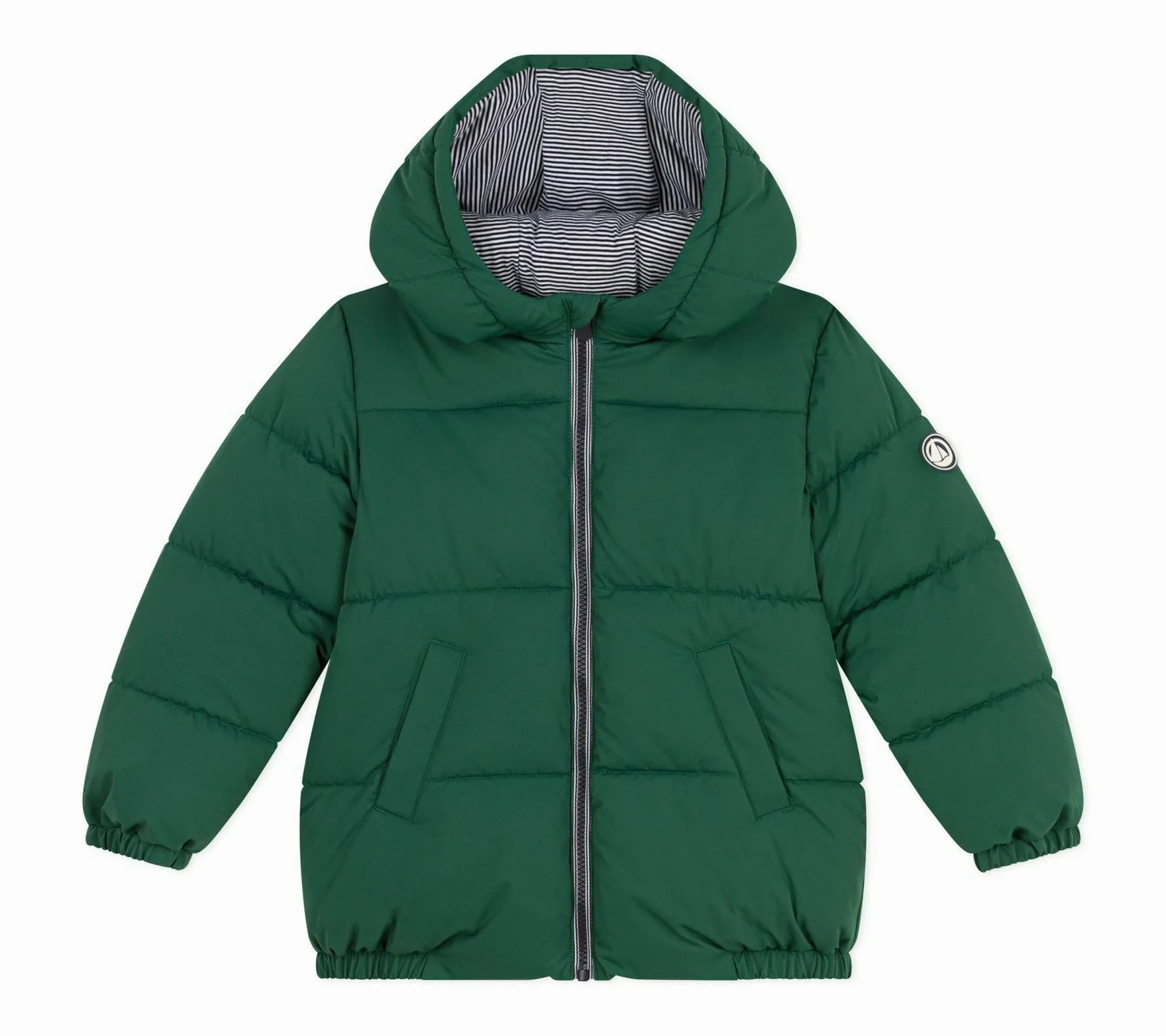 Petit Bateau Petit Bateau Chaqueta De Plumas Niño Liso, Willow, 5 Años
