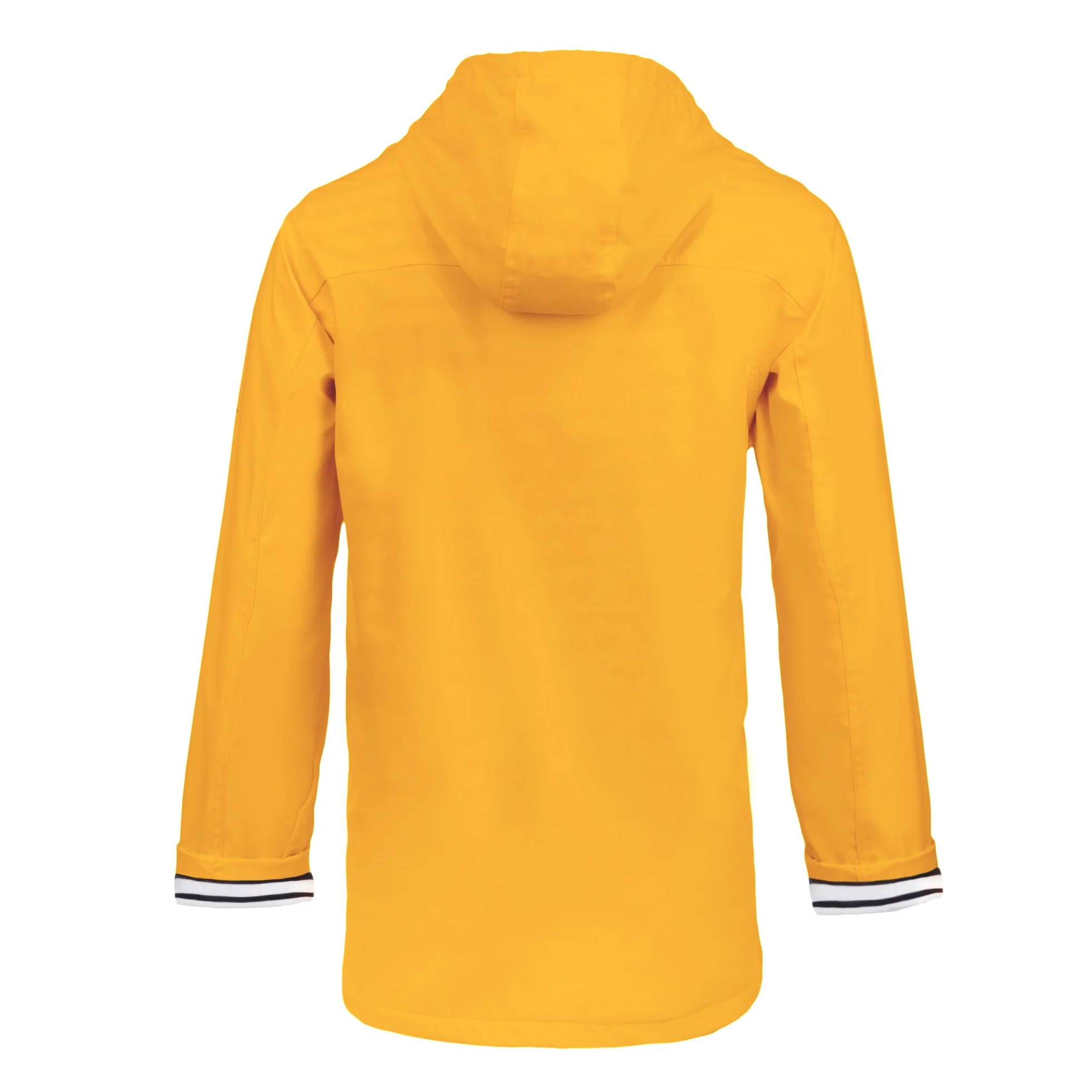 Breizh Ocean - Chubasquero Hombre o Mujer, de XS a 4XL, Marca Francesa ARMOR, Chaqueta impermeable Hombre con Interior Marino Rayado, Abrigo Mujer para la lluvia Disponible en Tallas Grandes