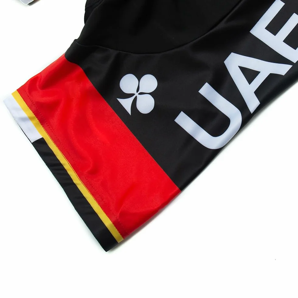 Conjunto de camiseta de ciclismo para hombre, con acolchado de gel 12D, camiseta de bicicleta de carretera + pantalones con peto, kit de ropa de ciclismo de secado rápido