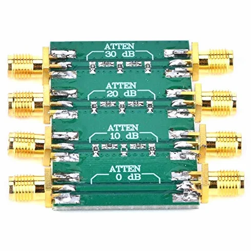 FTVOGUE DC-4.0GHz SMA Atenuador fijo 50Ω Doble cabeza femenina